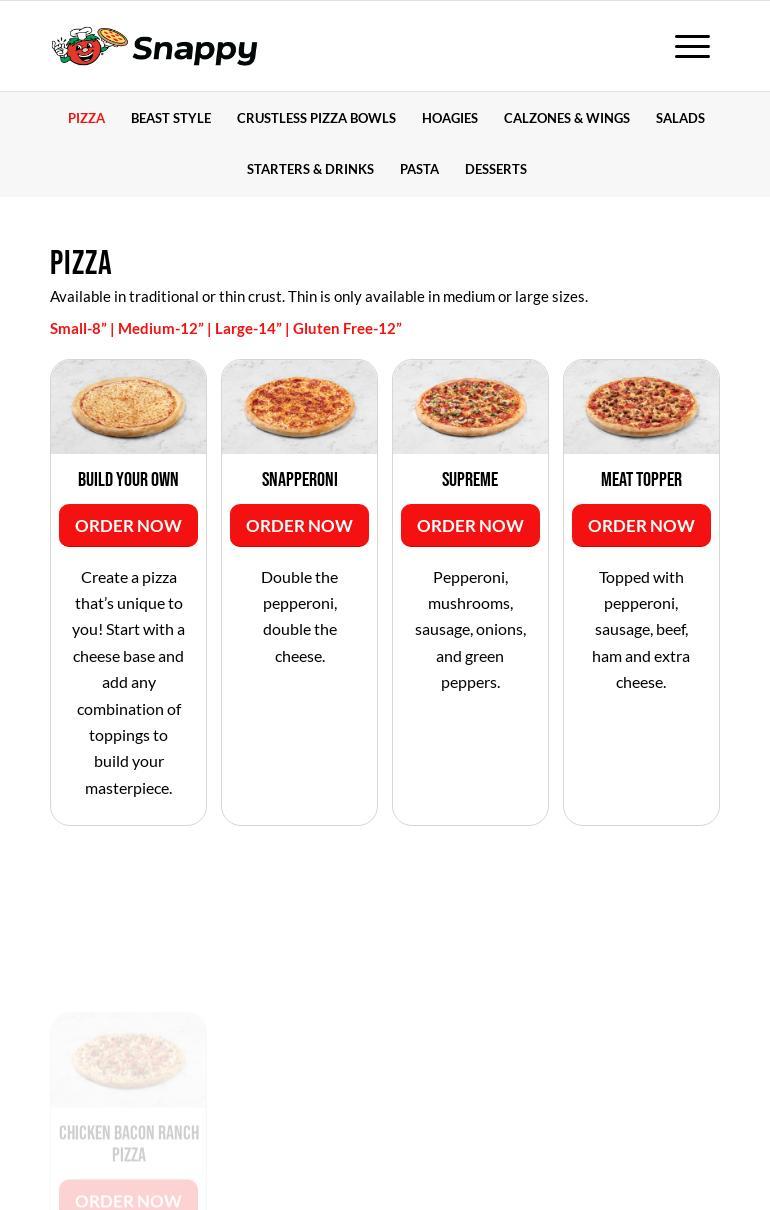 Snappy Tomato Pizza 501 W Main St, Batavia