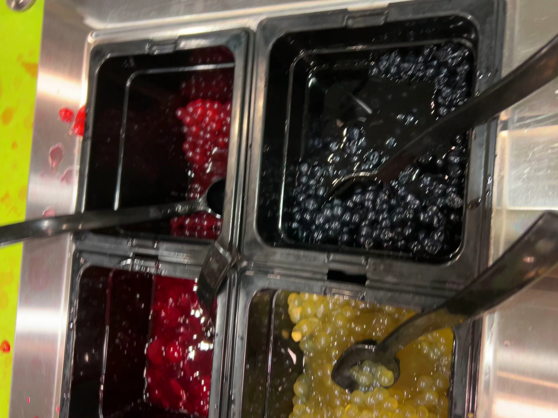 Yogurt Mountain Menu