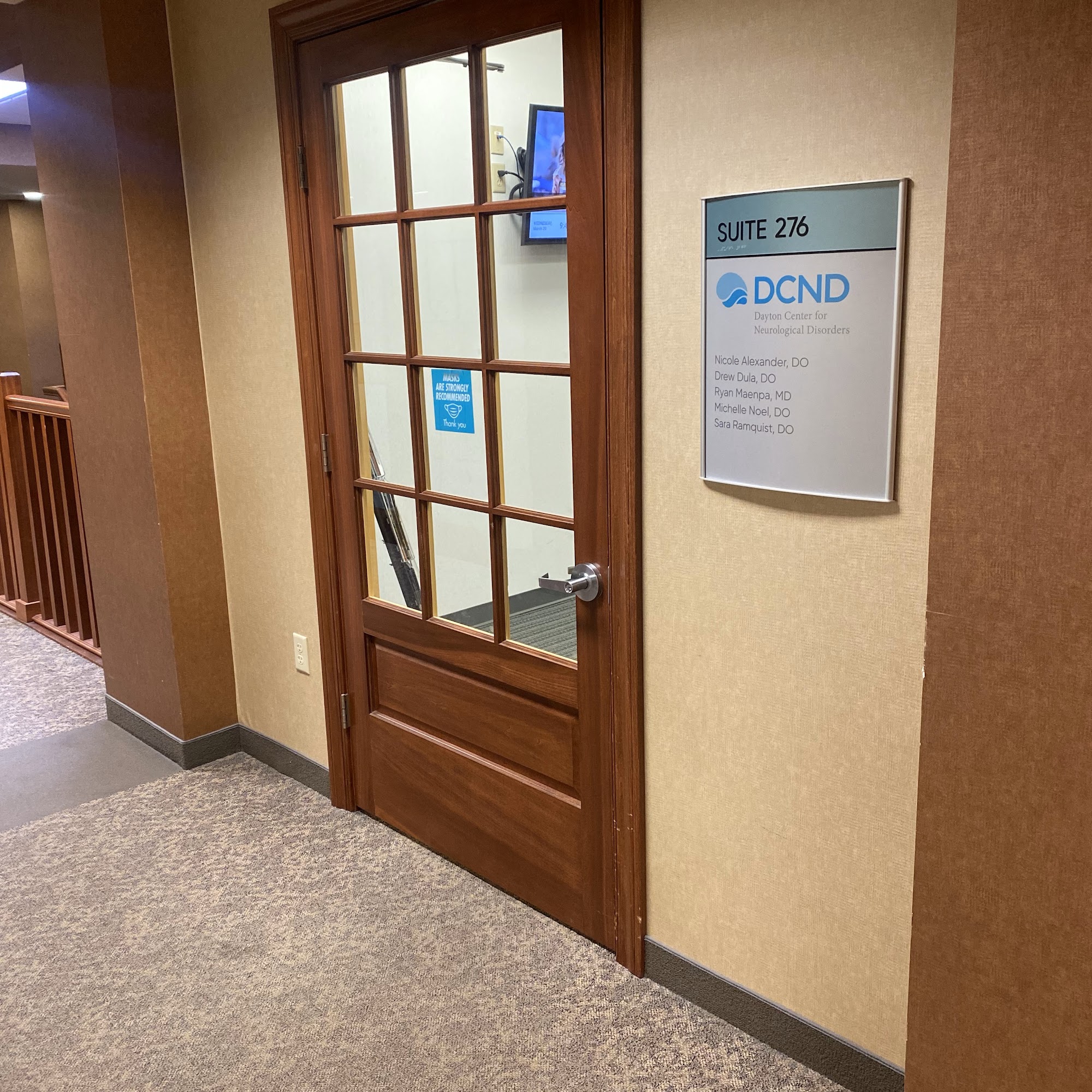 Dayton Center for Neurological Disorders 2510 Commons Blvd #276, Beavercreek Ohio 45431