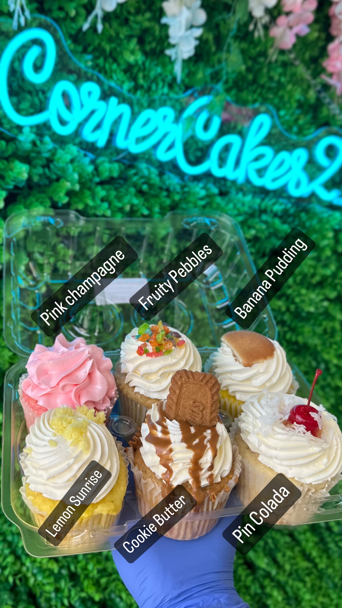 Sweet Corner Cakes Menu