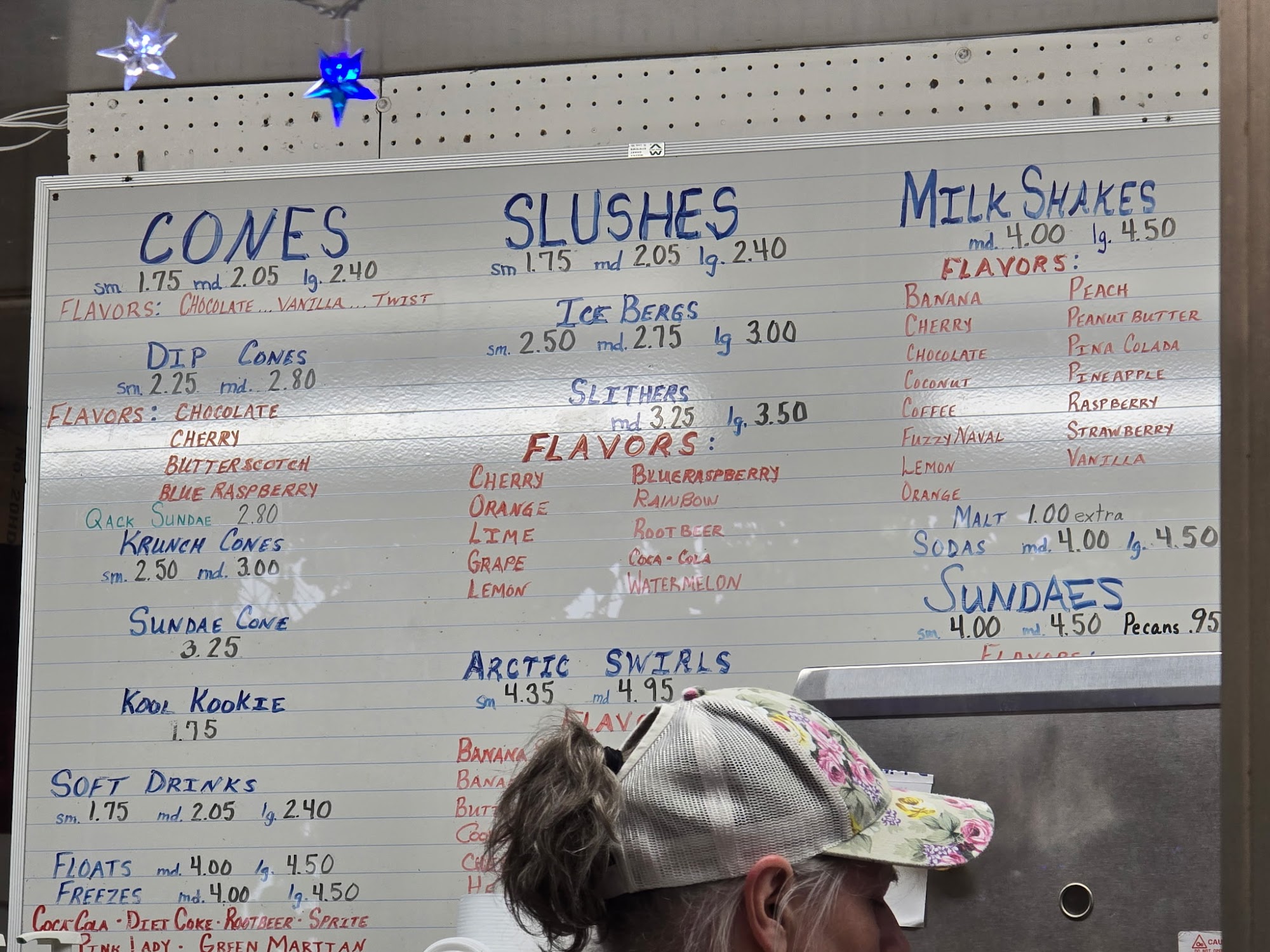 Bremen Drive In Menu