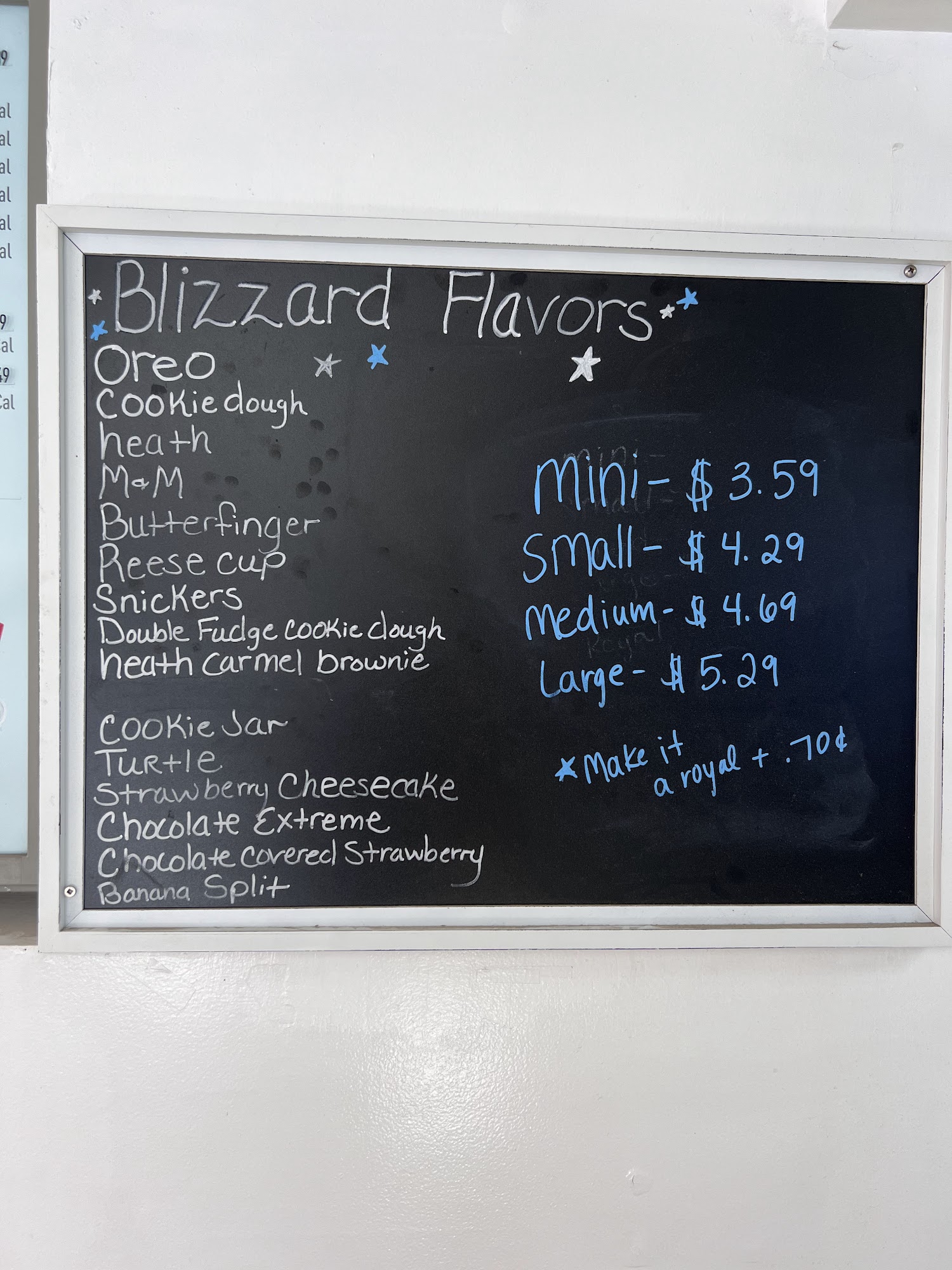 Dairy Queen Grill & Chill Menu