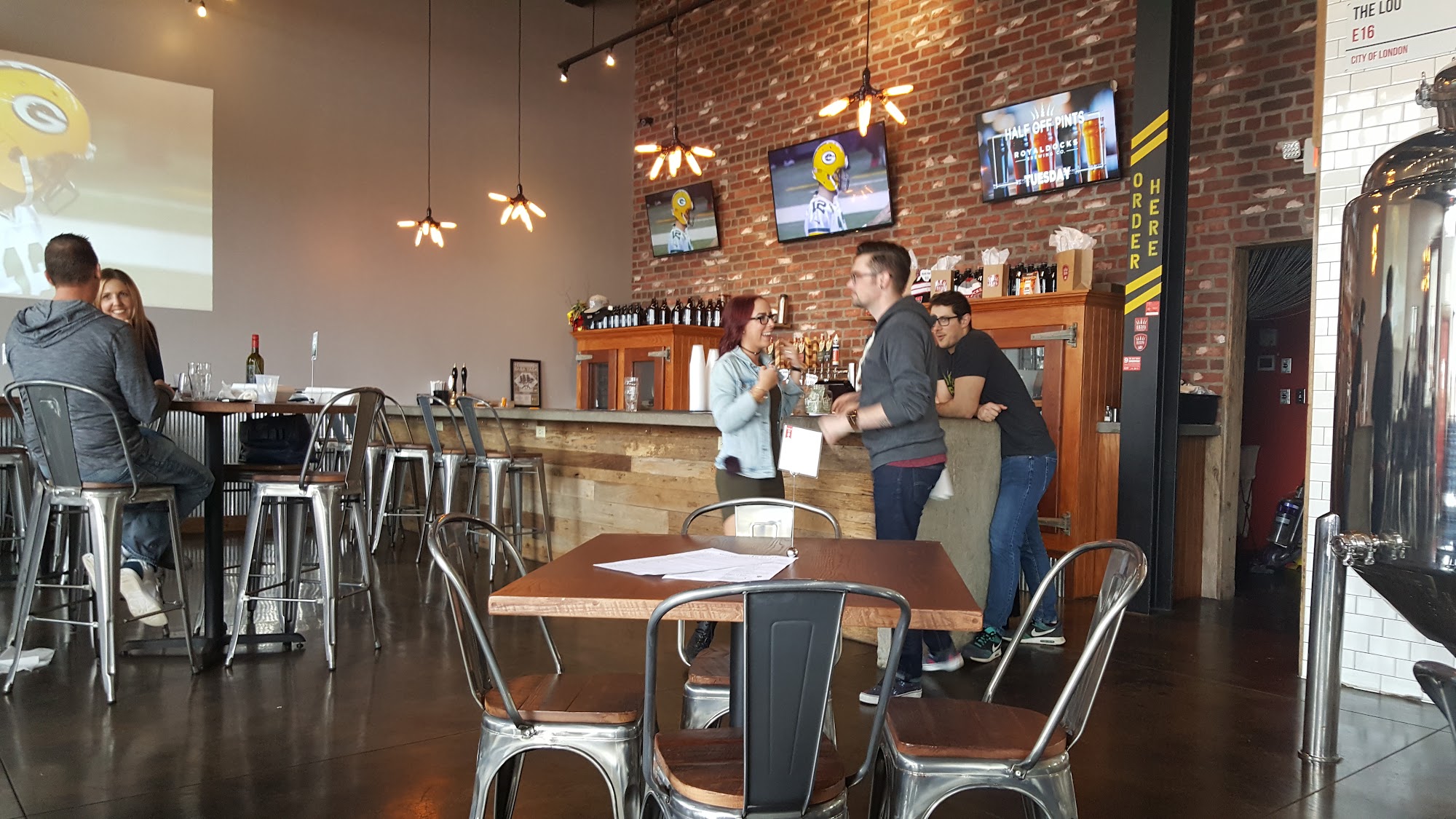 Royal Docks Brewing Co. - TAPROOM + KITCHEN Menu