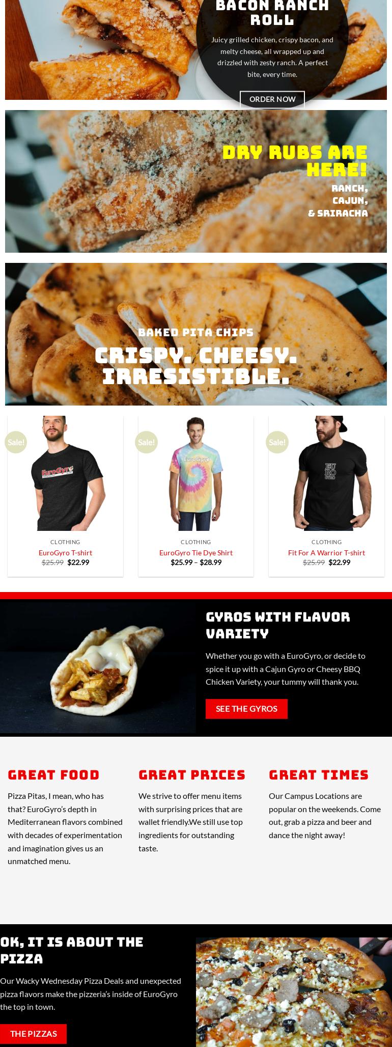 EuroGyro Canton South Menu