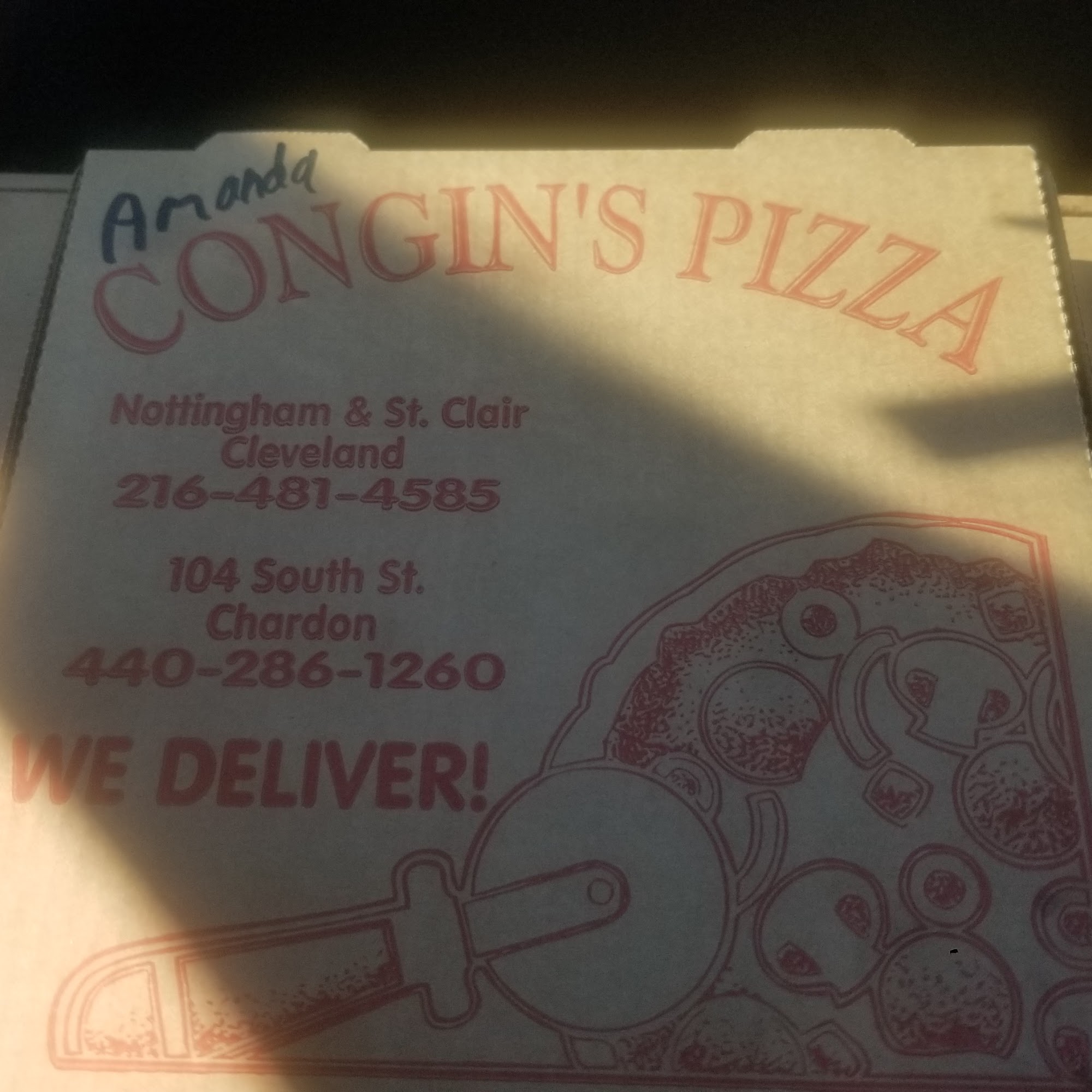 CONGINS PIZZA- CHARDON Chardon