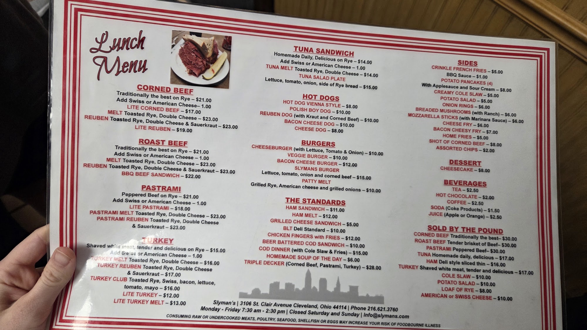 Slyman's Restaurant and Deli Cleveland