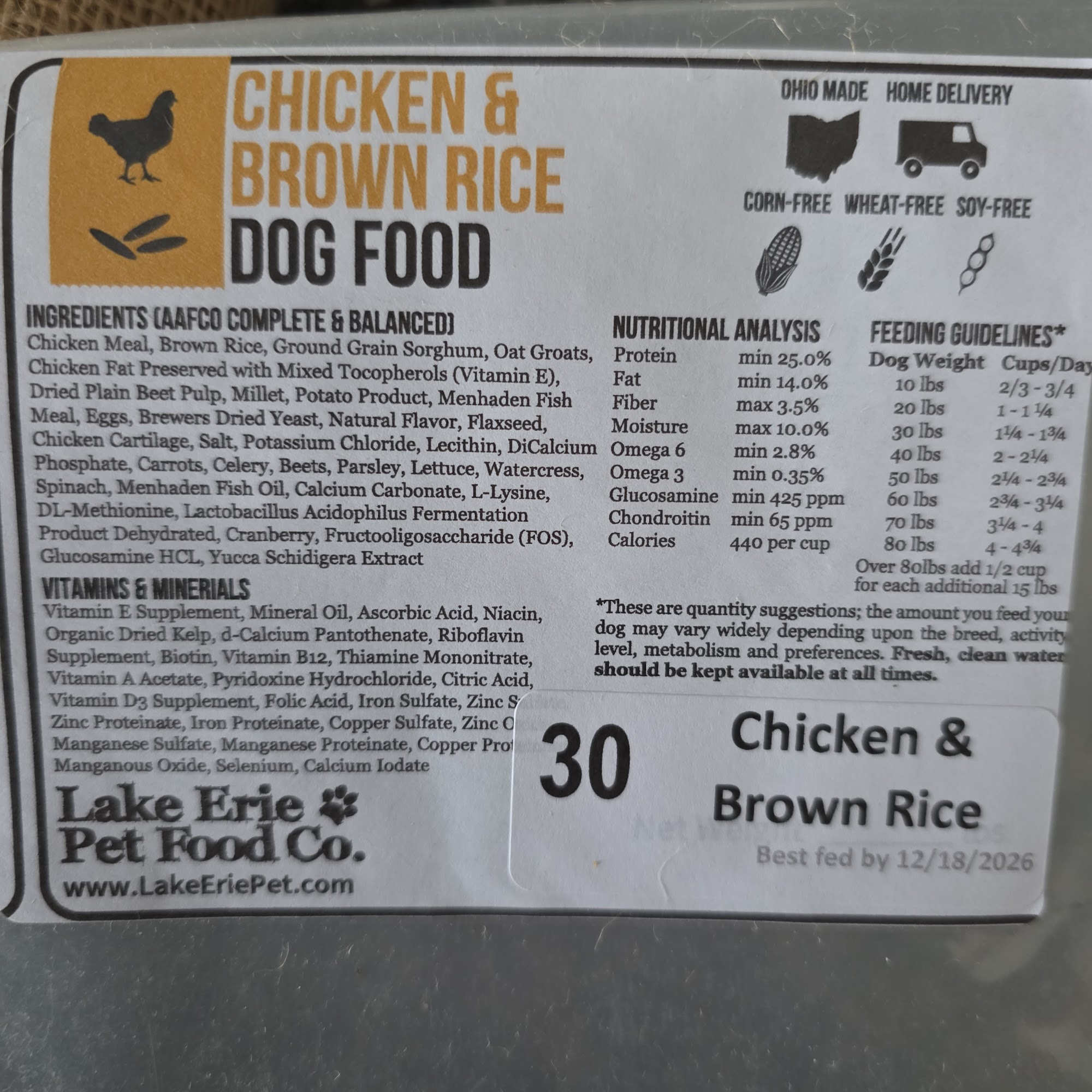 Lake Erie Pet Food Co. Cleveland