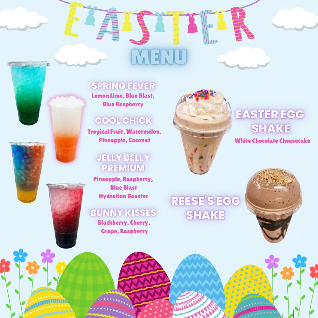 Cavalier Nutrition Menu