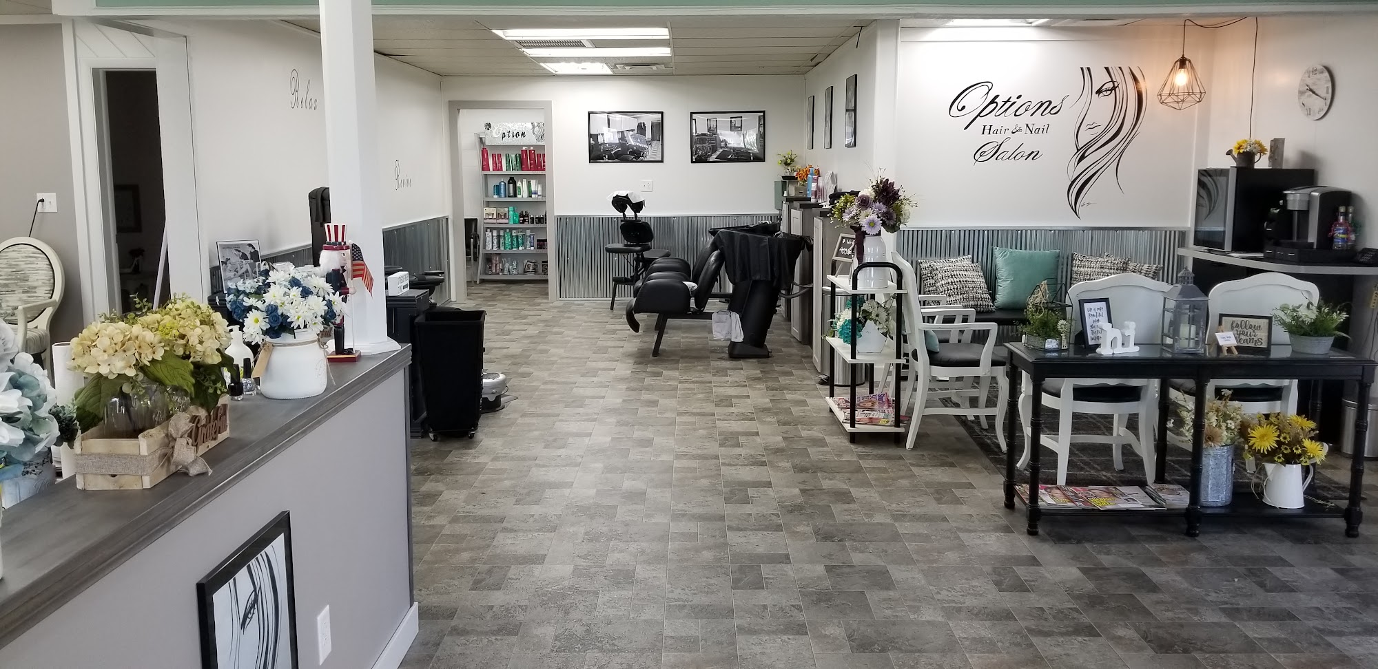 Options Hair & Nail Salon 403 E Main St, Coldwater Ohio 45828