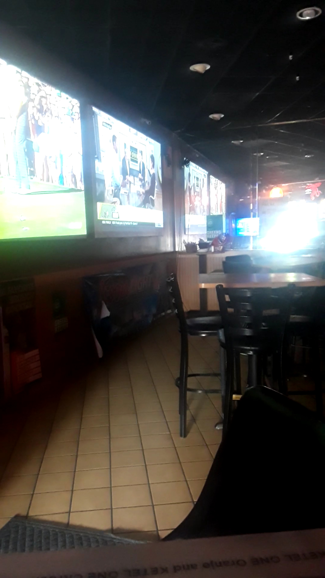 Front Row Sports Bar Menu