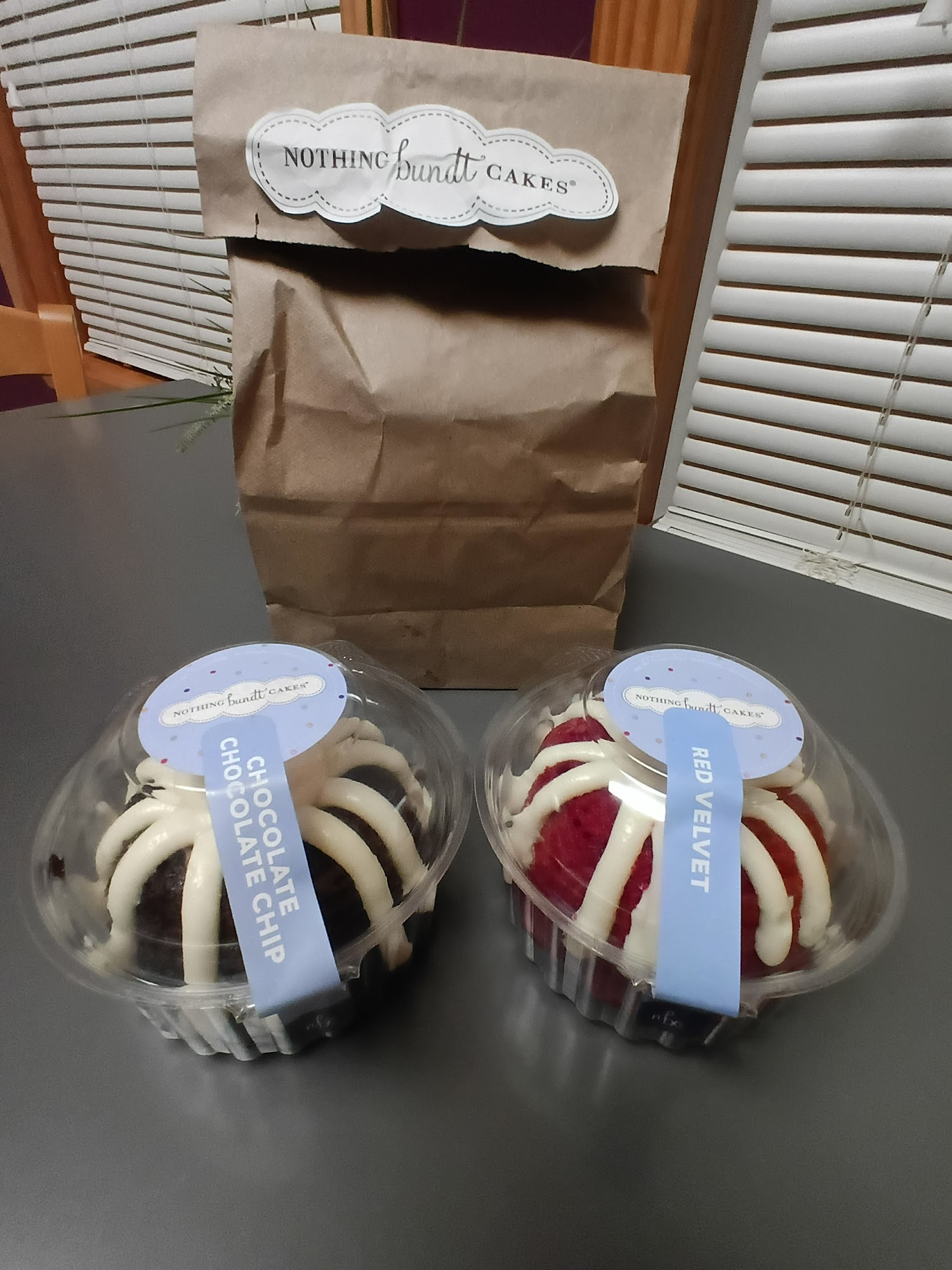 Nothing Bundt Cakes Menu