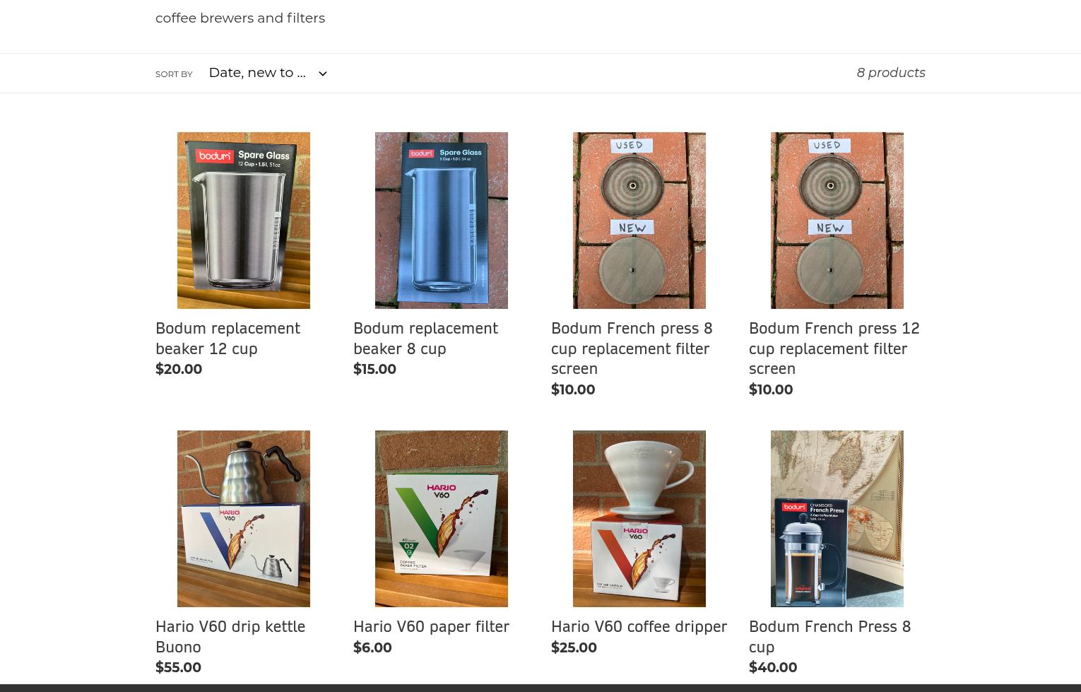 Yeah, Me Too coffee Menu