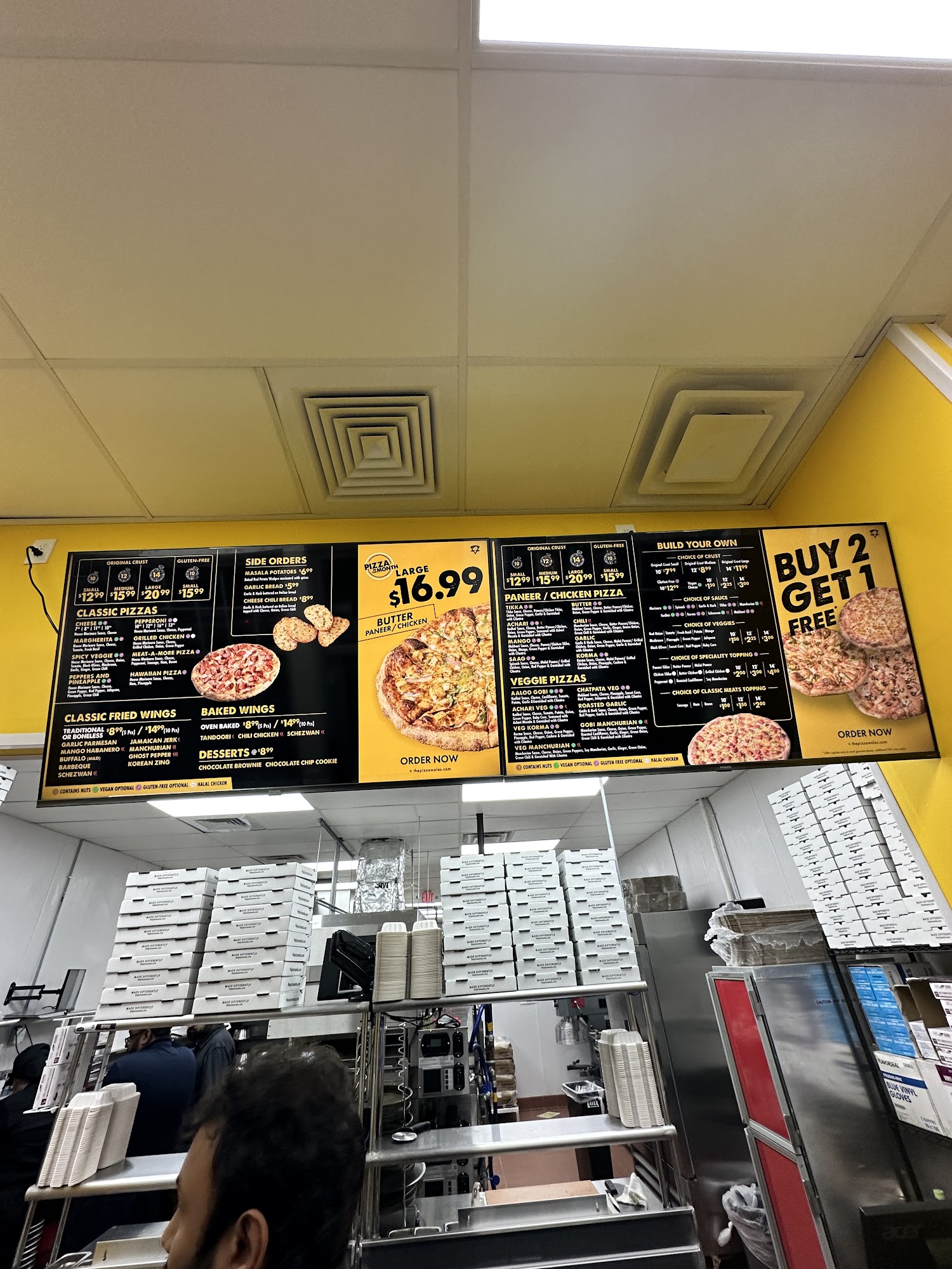 Pizzawala's Columbus, OH Menu