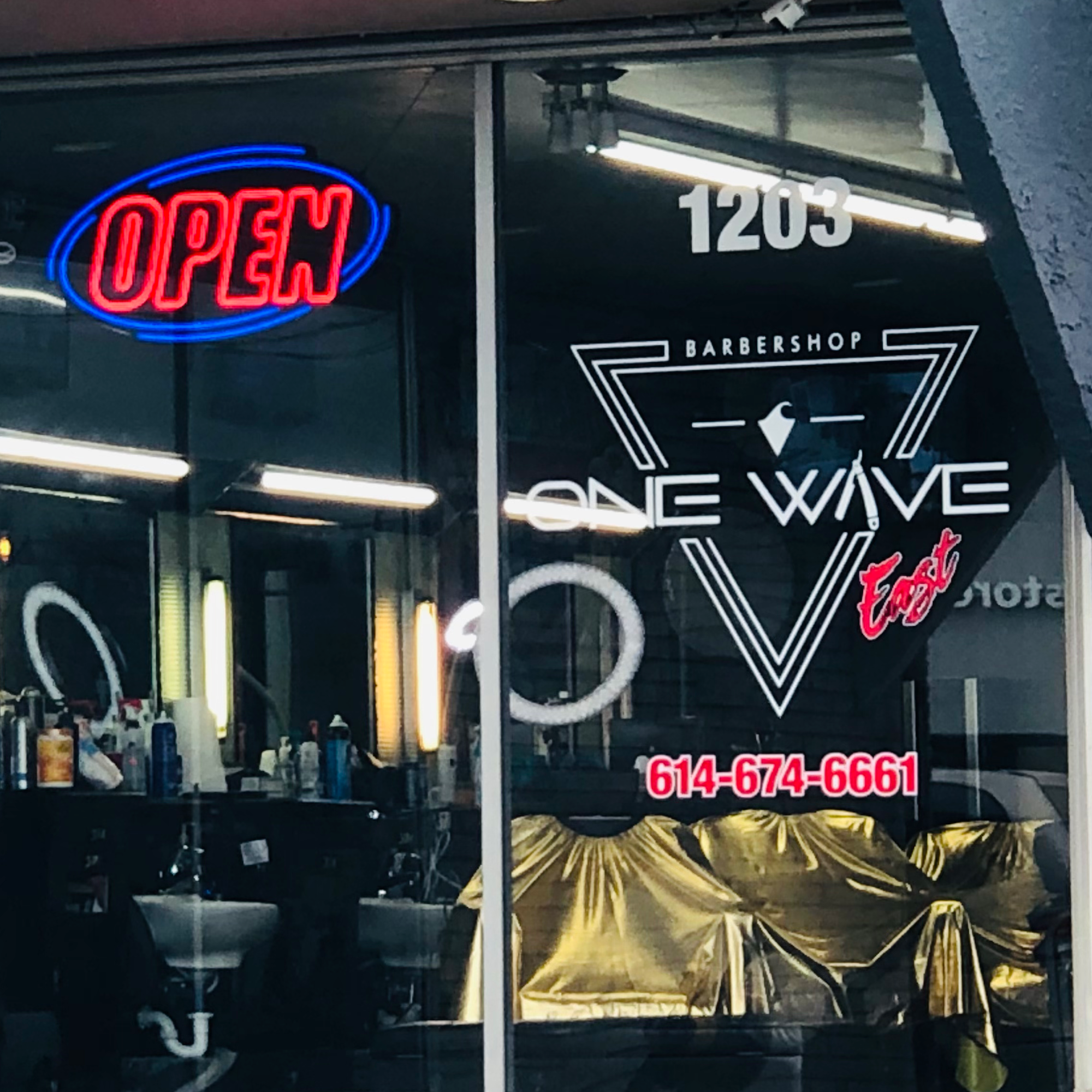 One Wave Barbershop East 1203 S James Rd, Columbus Ohio 43227