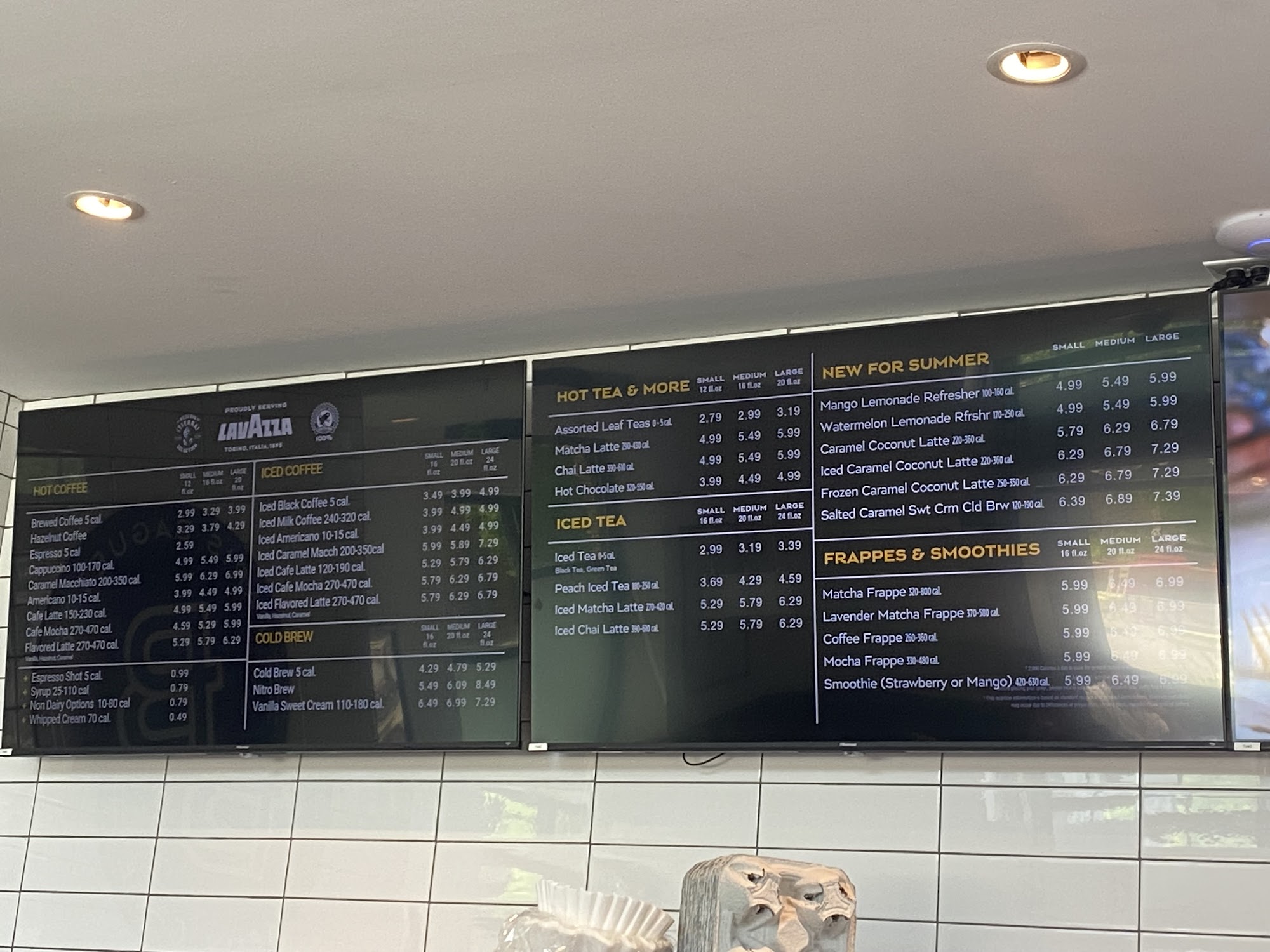 Paris Baguette Menu
