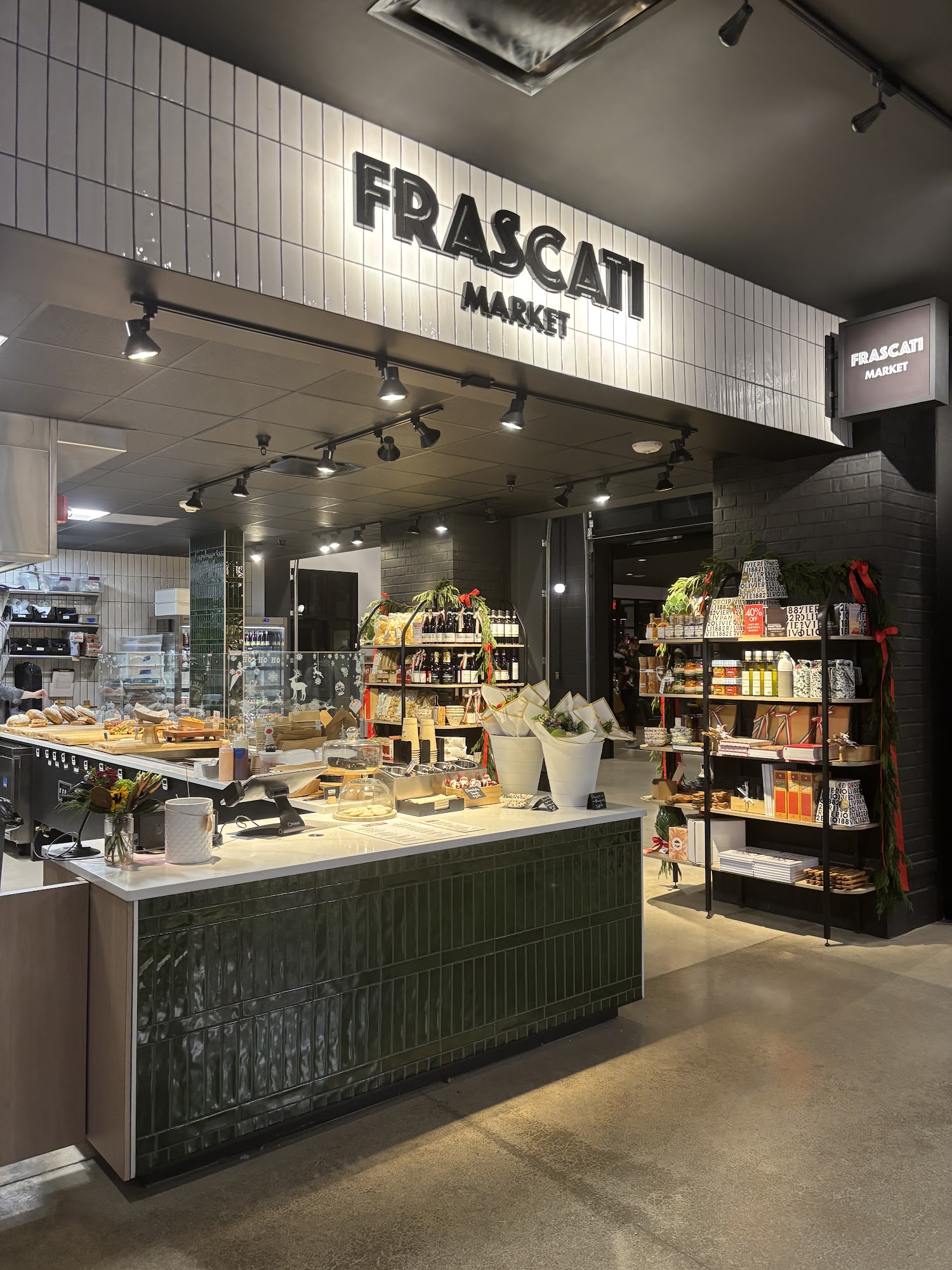 Frascati Market Menu