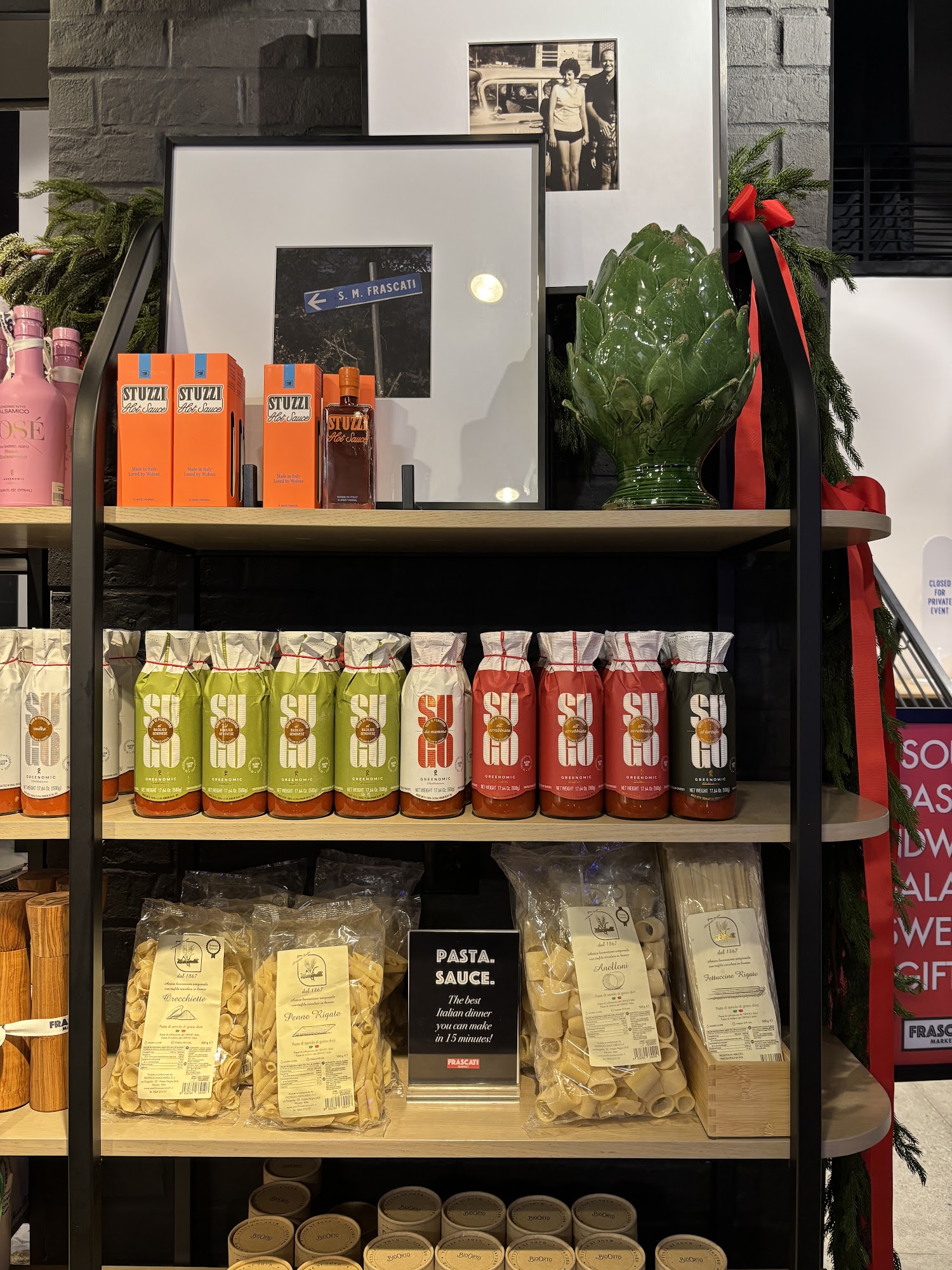 Frascati Market Menu