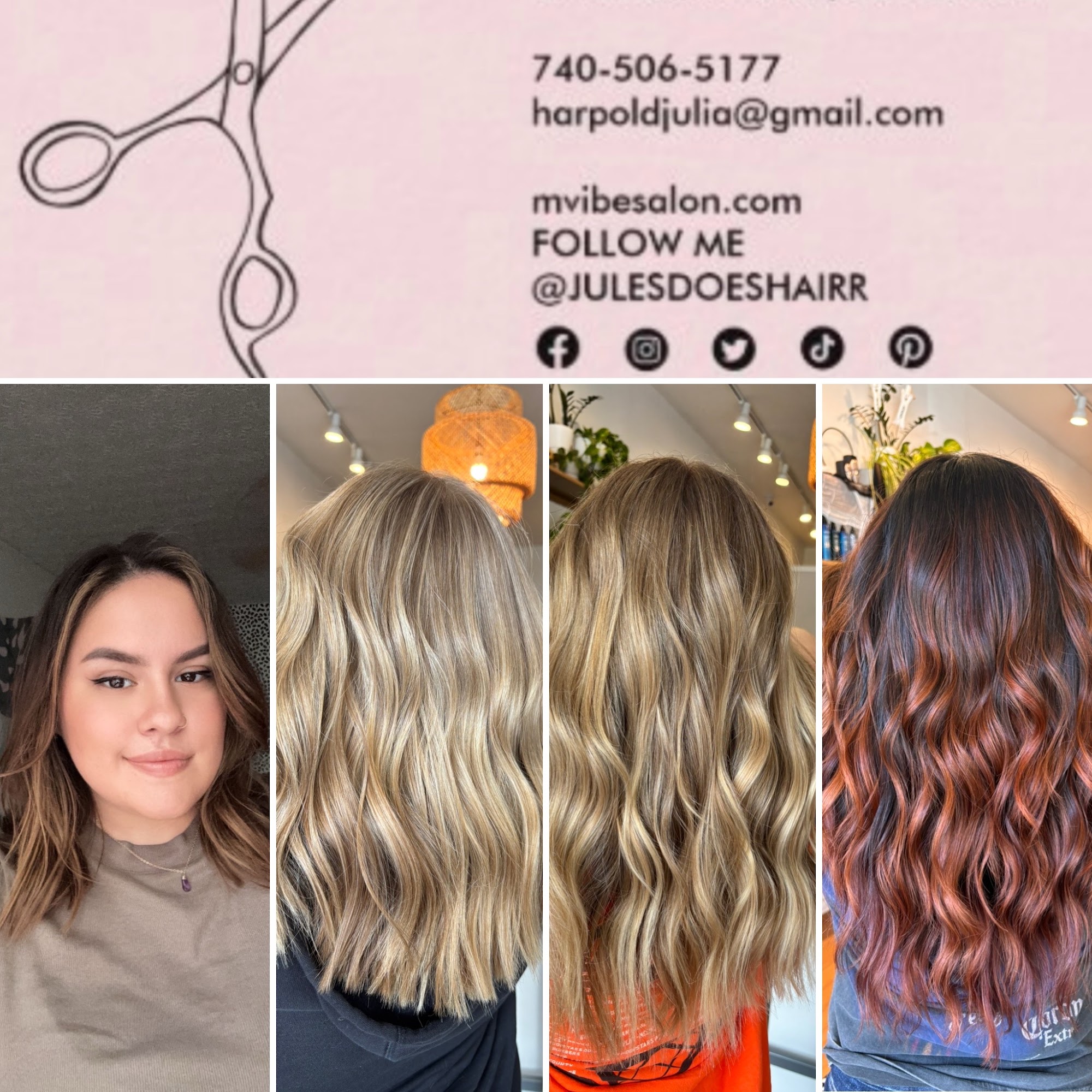 MVibe Salon & Spa 3 Main St, Commercial Point Ohio 43116