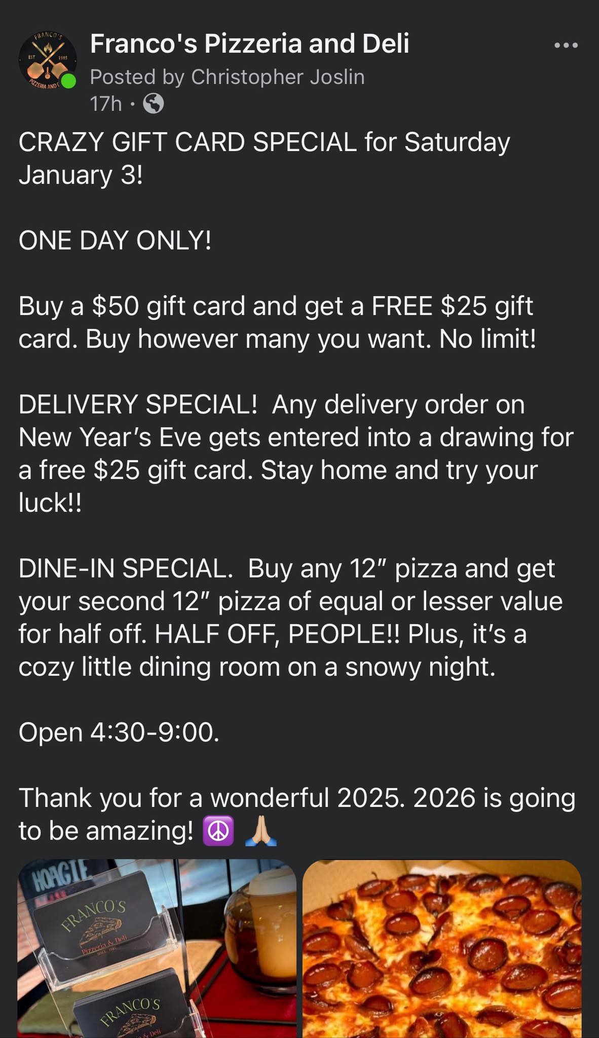 Photo credit: Facebook