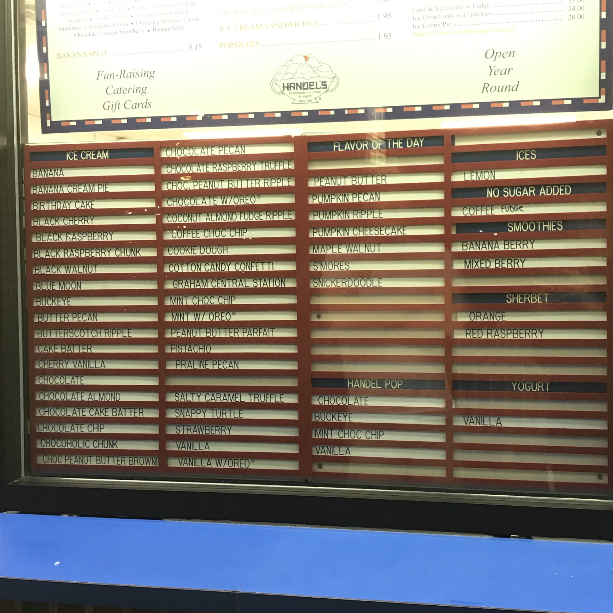 Handel's Homemade Ice Cream Cuyahoga Falls