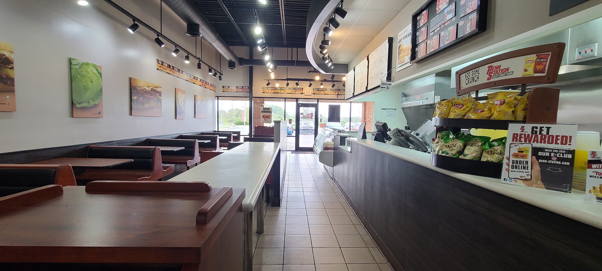 Penn Station East Coast Subs Menu