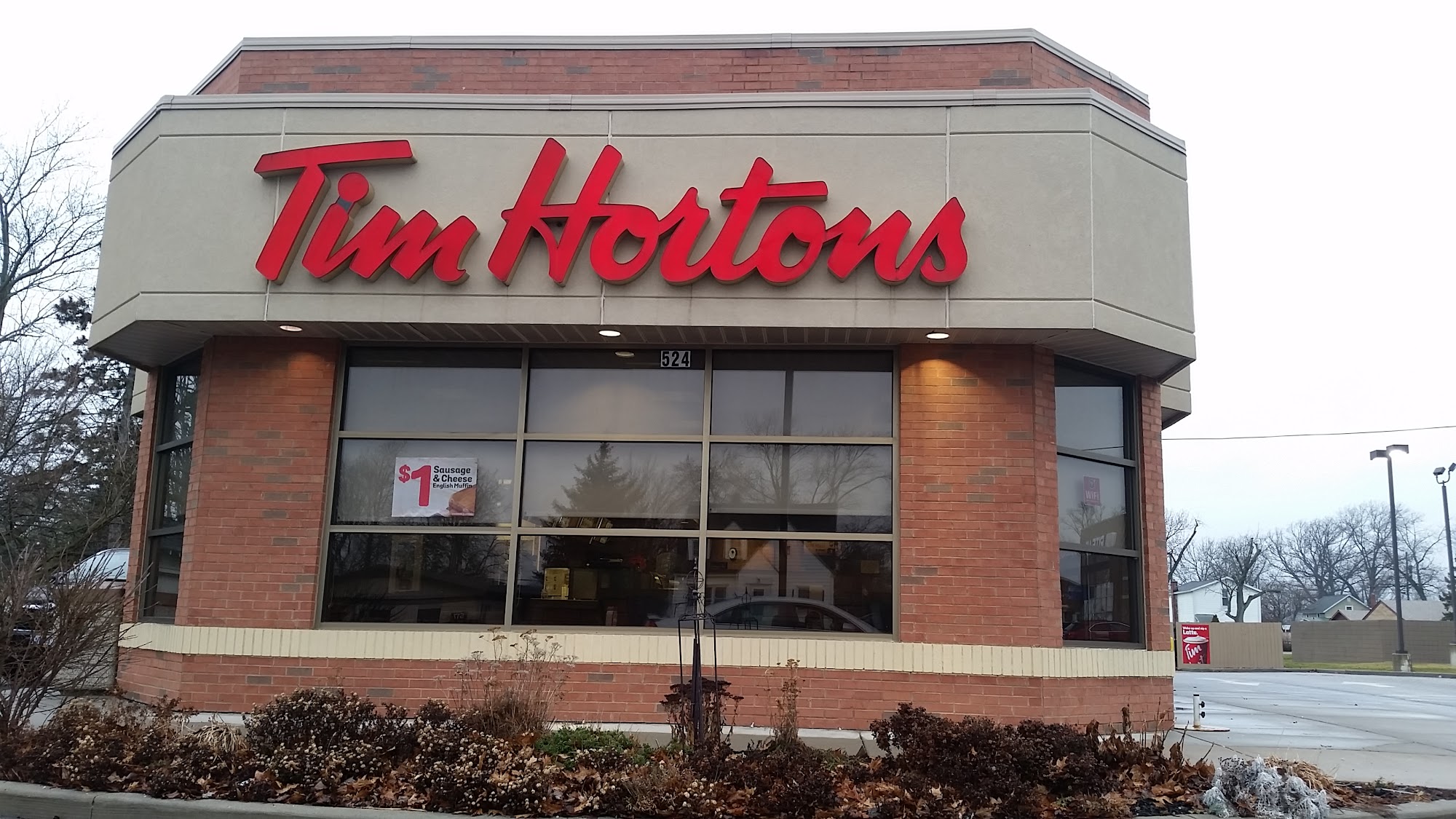 Tim Hortons Menu