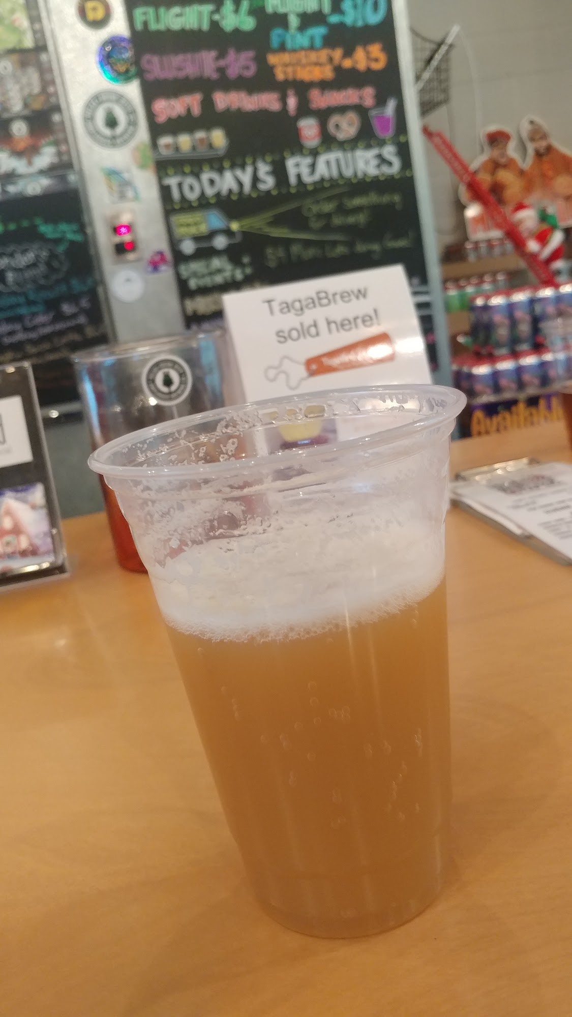 Unplugged Brewing Company Menu