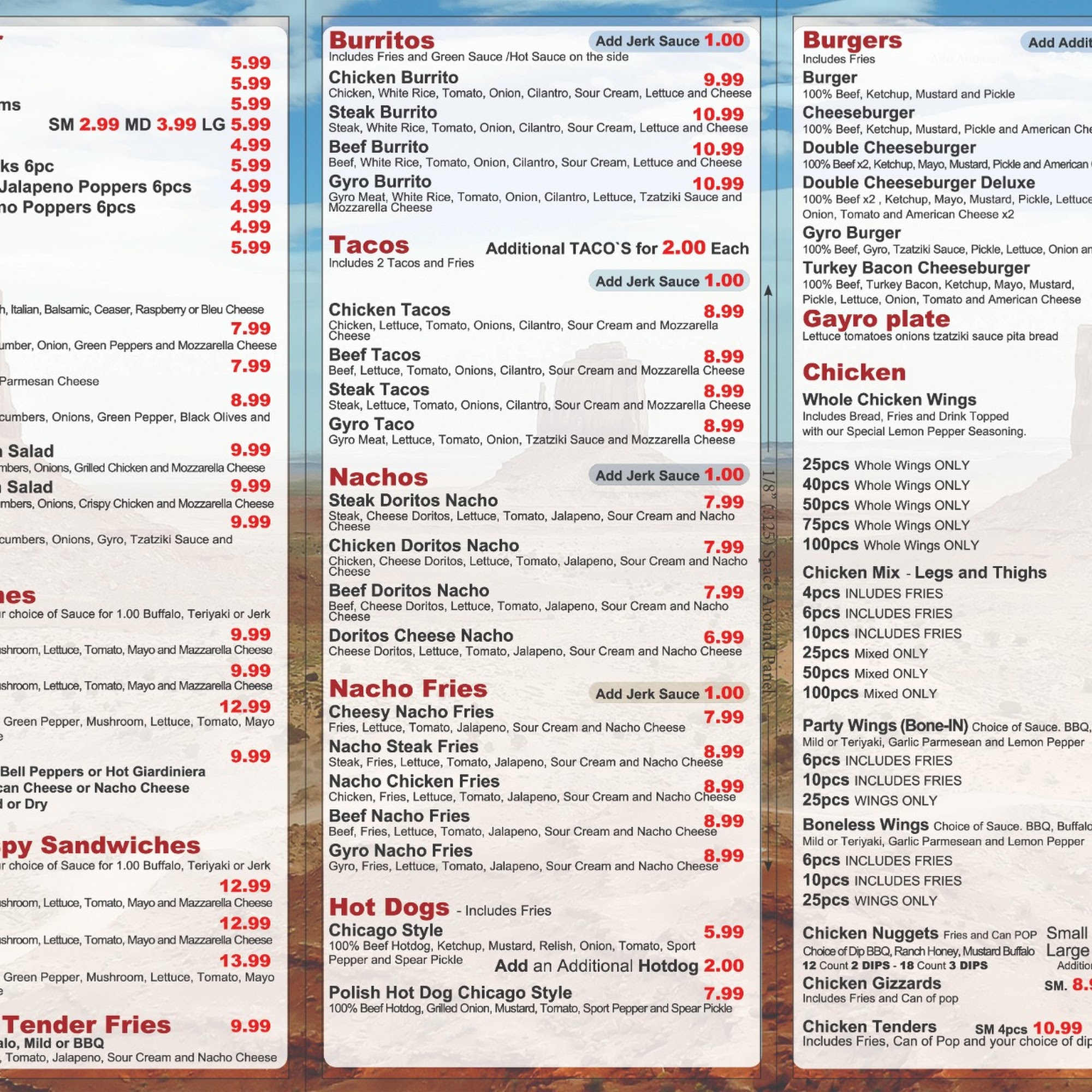 Top Fish&Chicken Menu