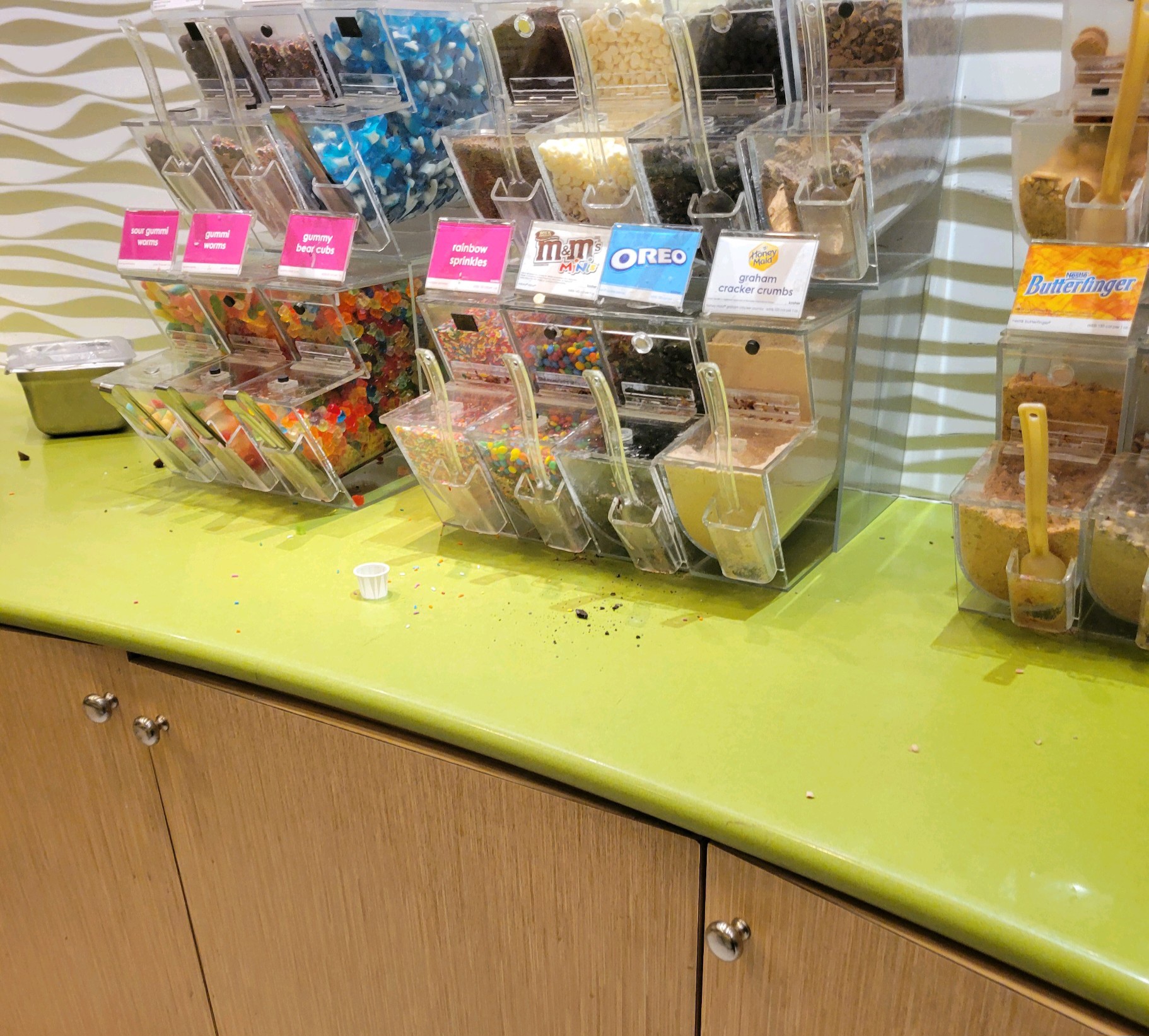 Menchie's Frozen Yogurt Menu