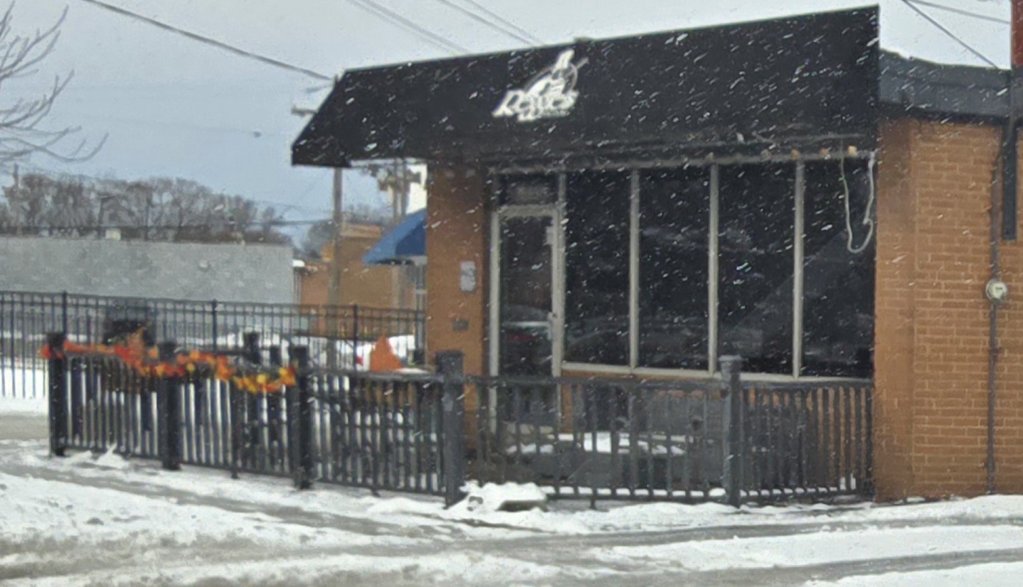 Reggie's Saloon Menu