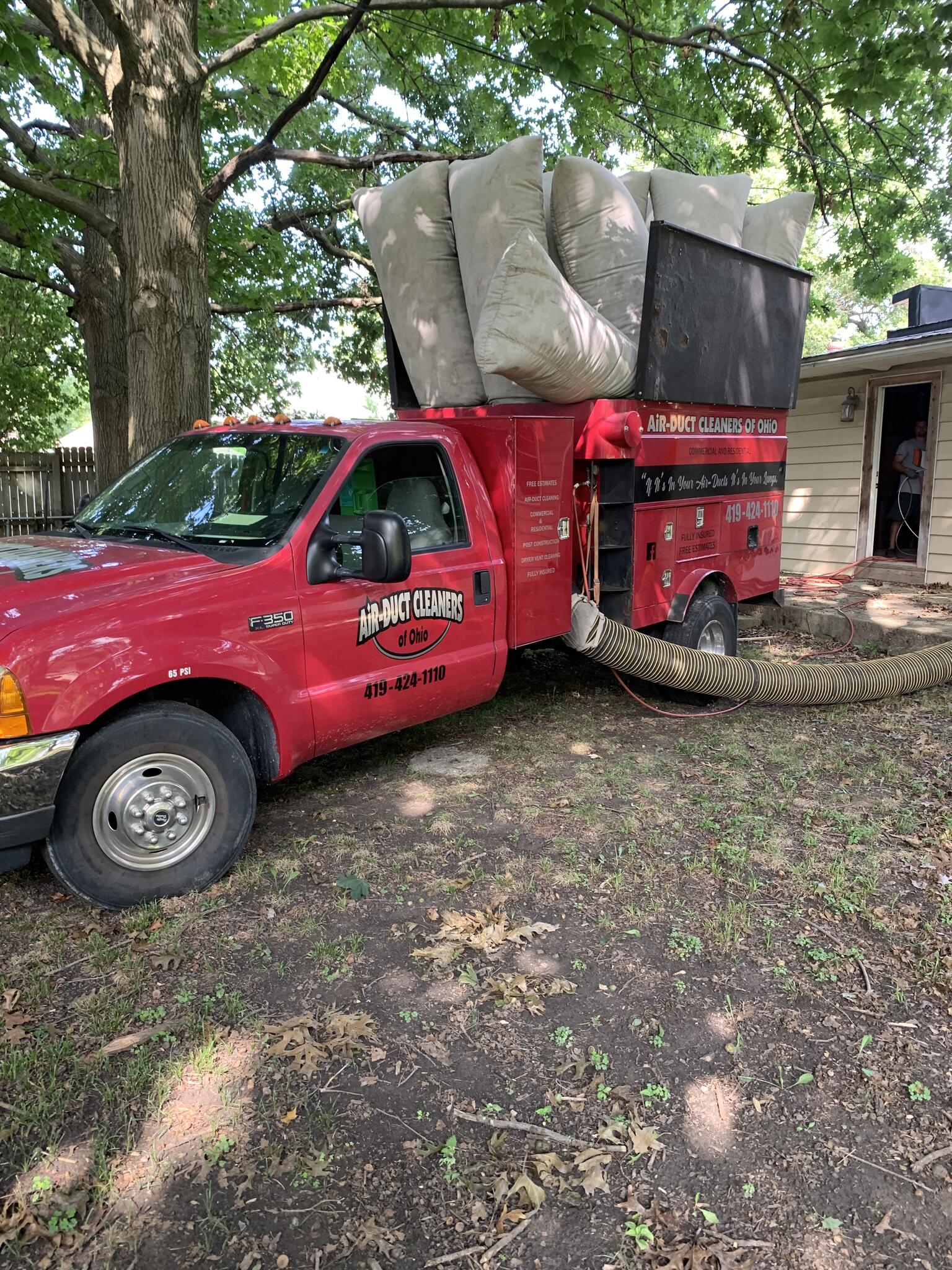 Stall Dryer vent Cleaning Services Findlay, OH