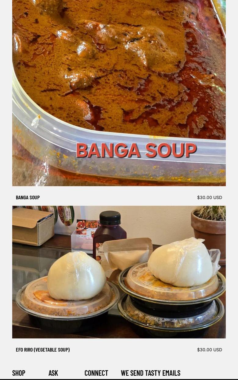 Dee Nigerian Delicious Kitchen Menu