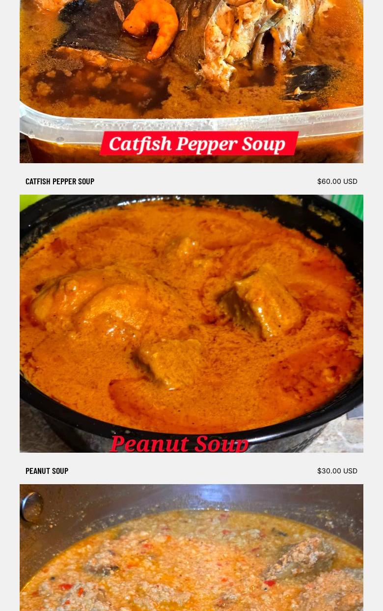 Dee Nigerian Delicious Kitchen Menu