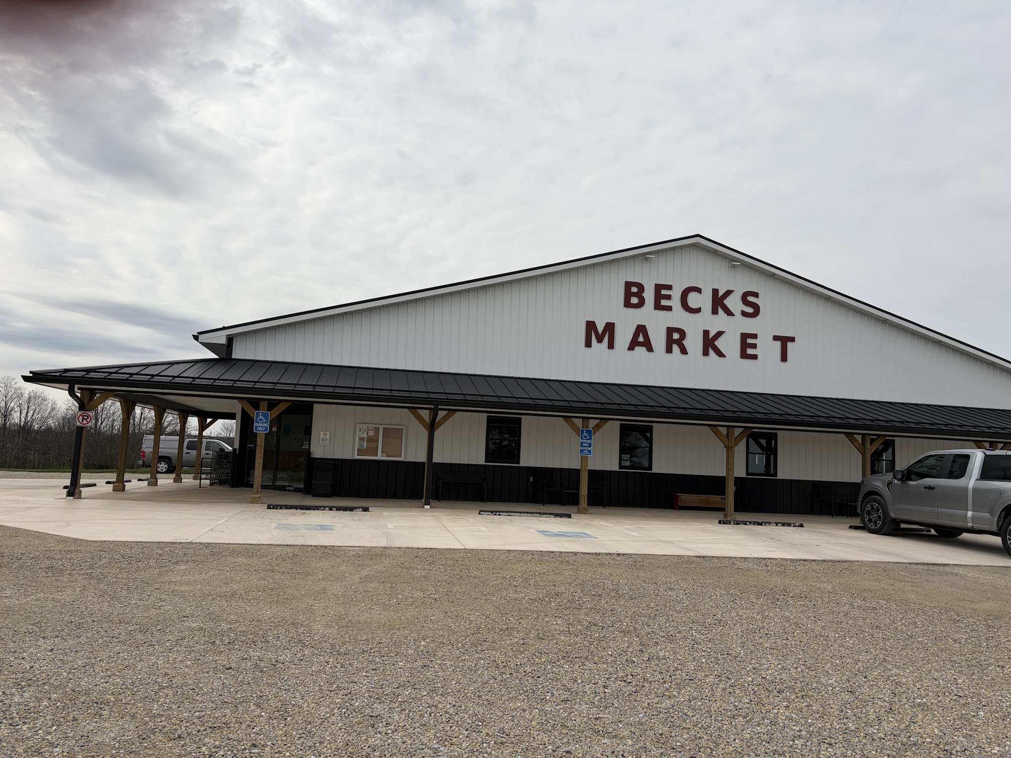 Becks' Market Menu