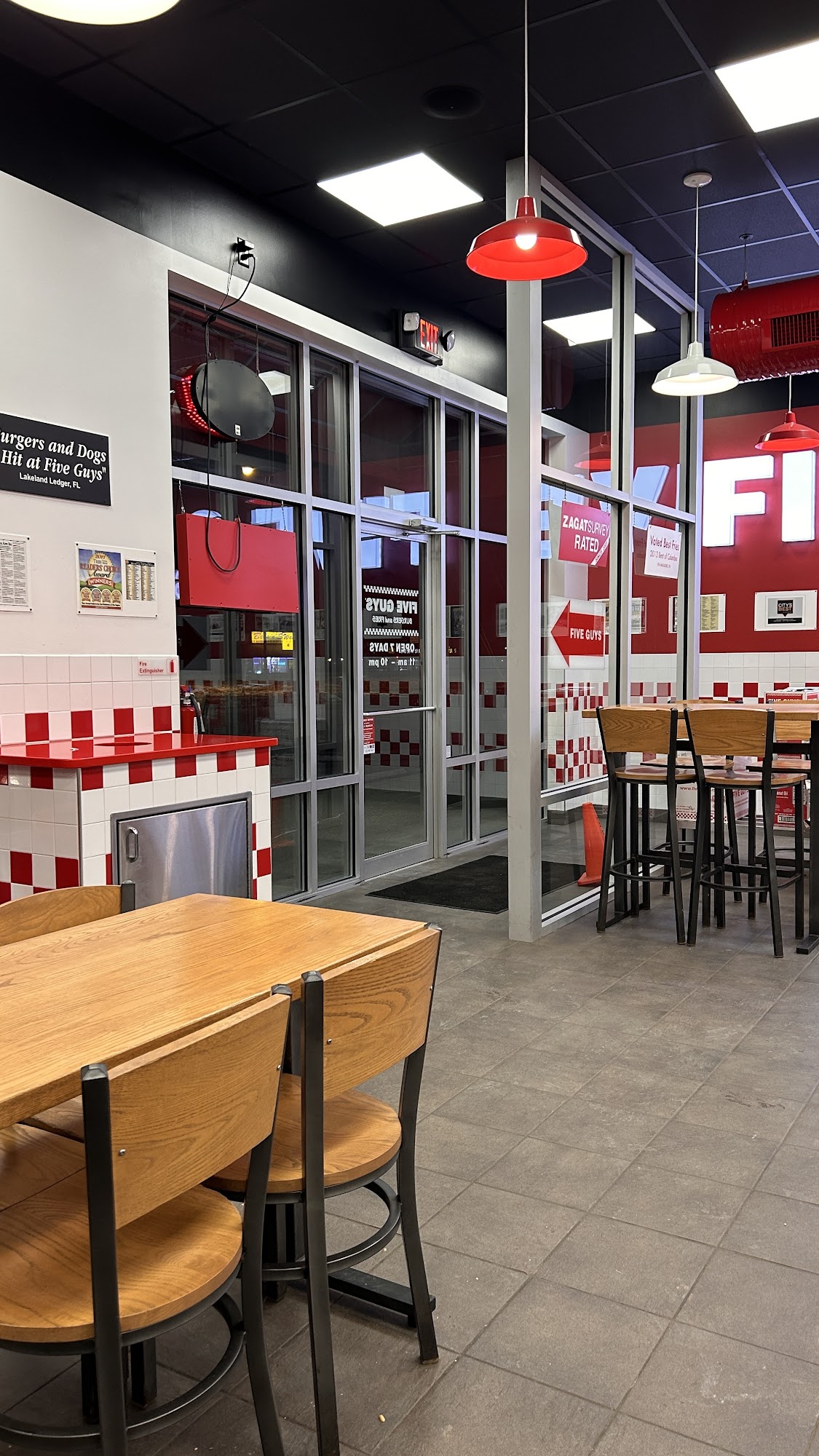 Five Guys Menu