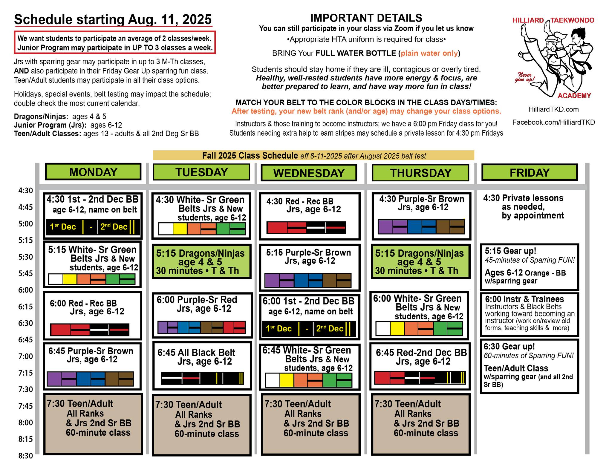 Hilliard Taekwondo Academy