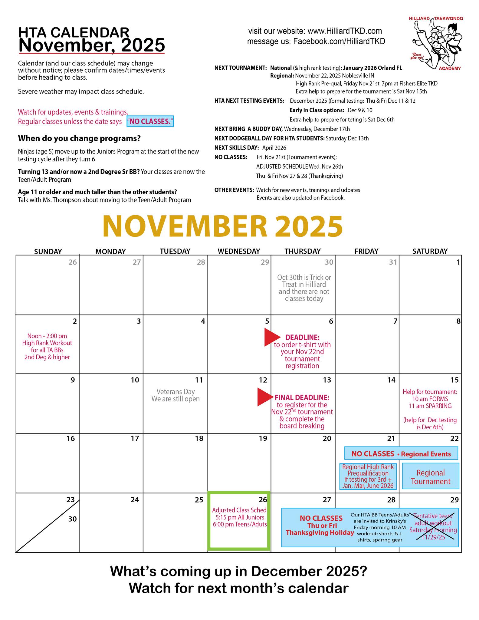 Hilliard Taekwondo Academy