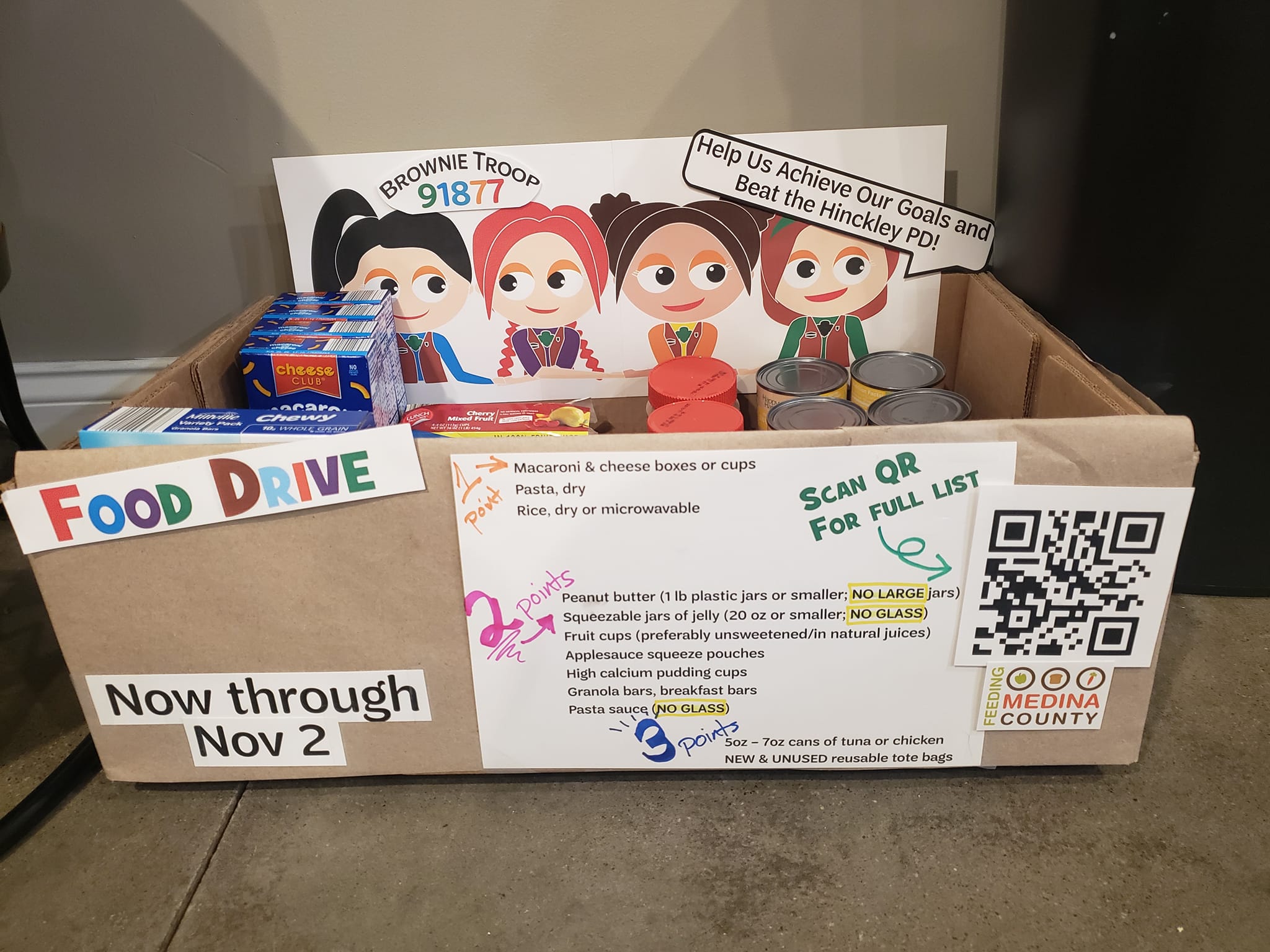 Hinckley Donut Shop Menu