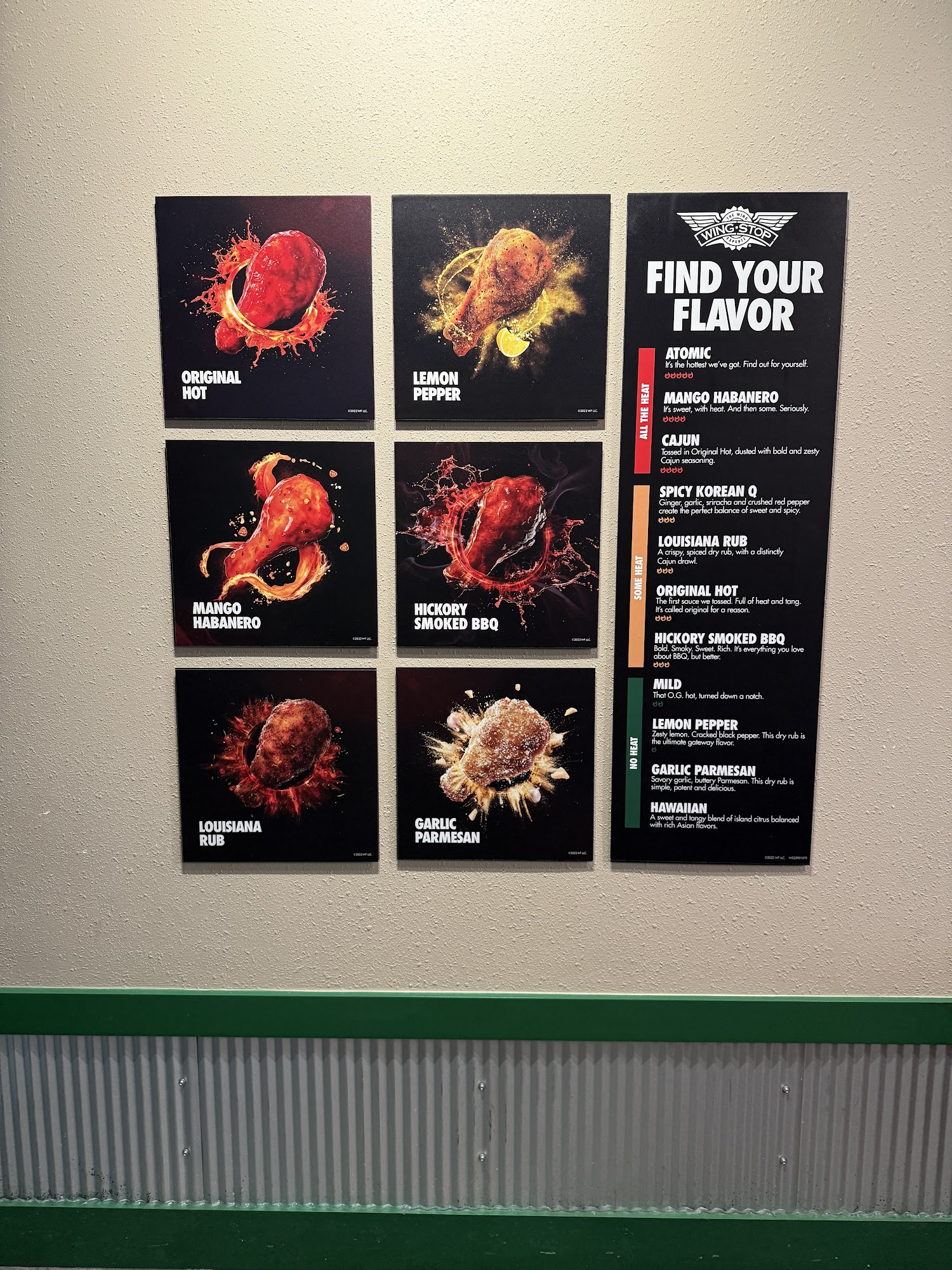 Wingstop Menu