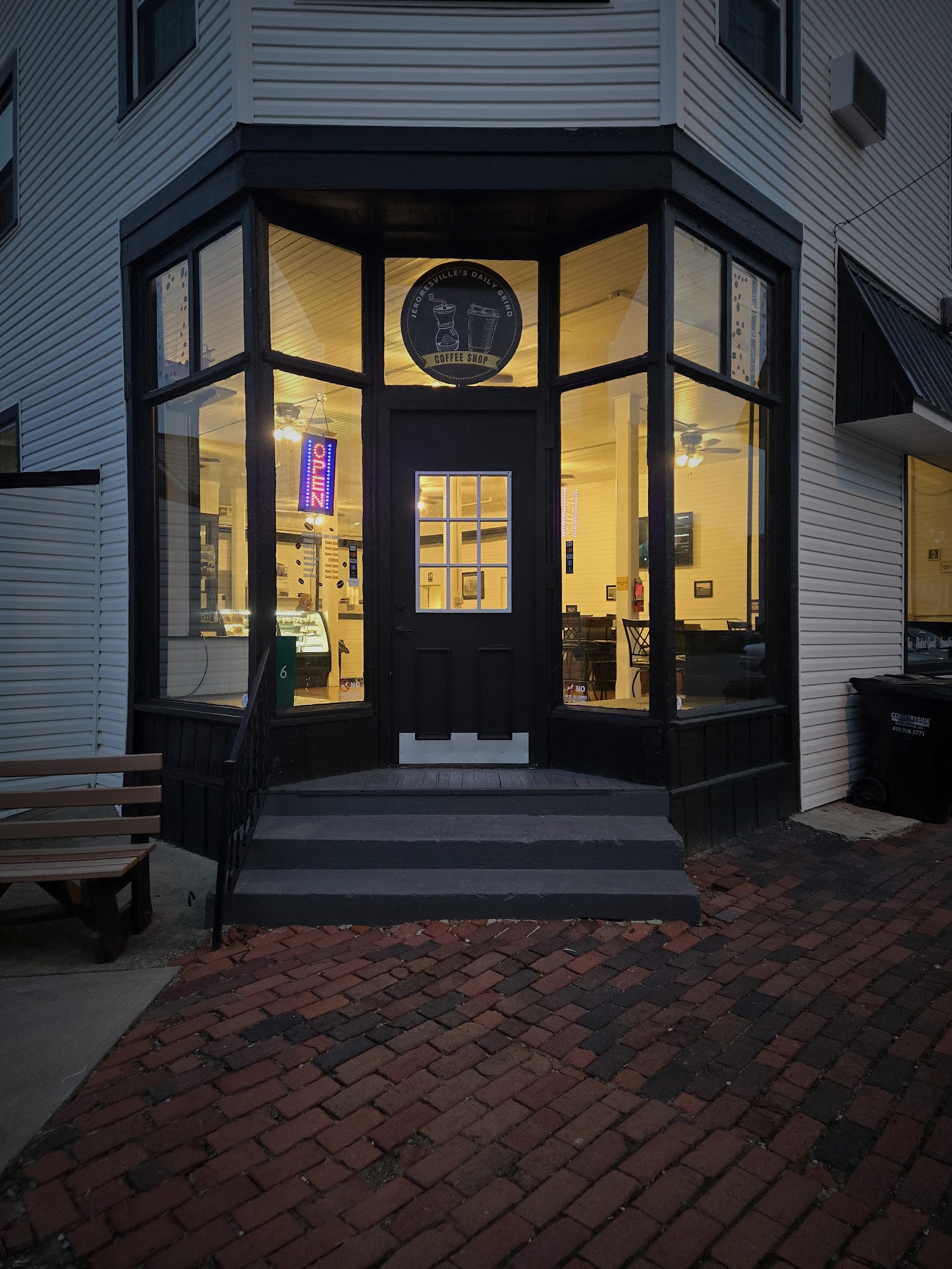 Jeromesville's Daily Grind Menu