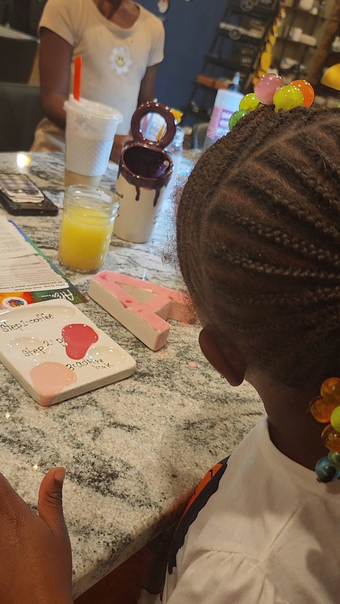 Art & Clay On Main/Square 7 Coffee House Menu