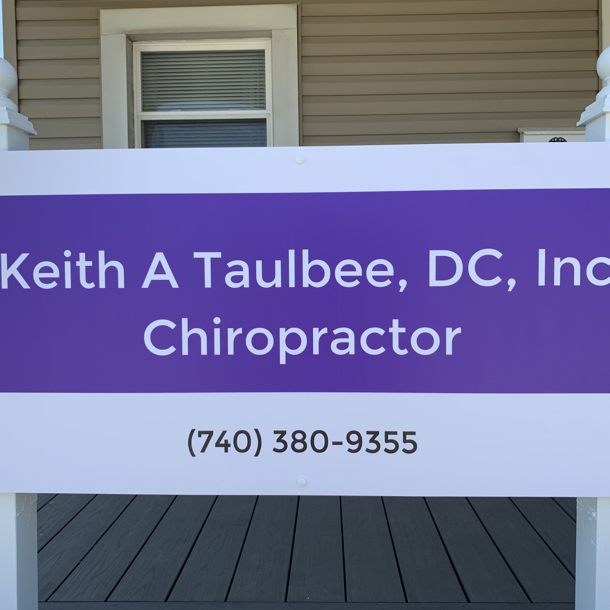 Keith A Taulbee, DC, Inc 75 W 2nd St, Logan Ohio 43138