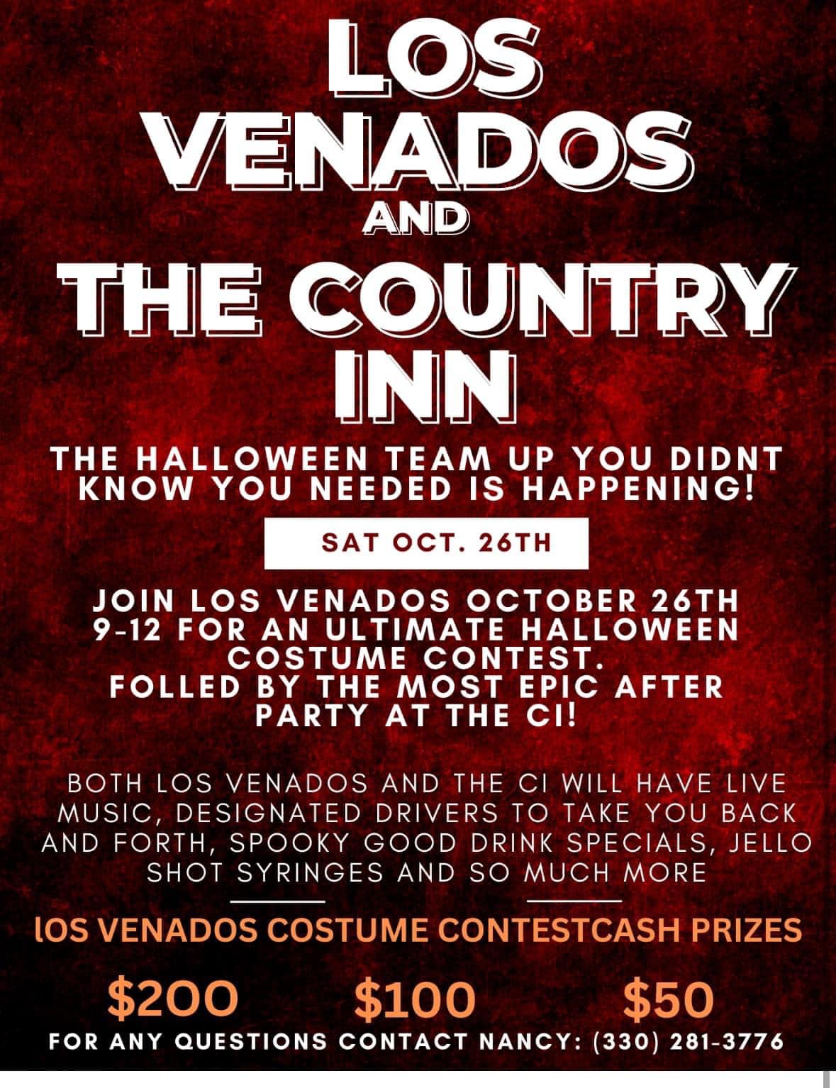 The Country Inn Menu