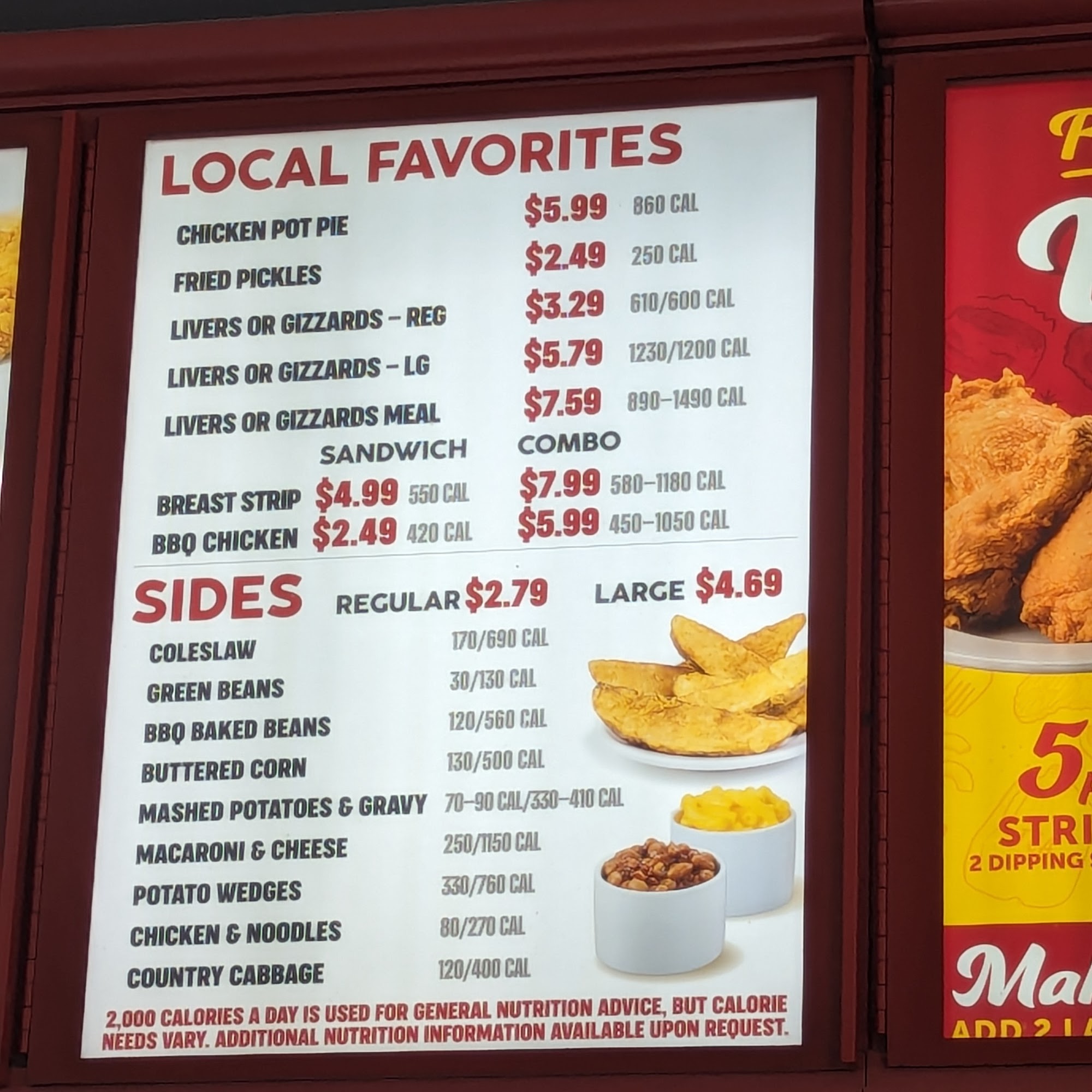 Lee’s Famous Recipe Chicken Marion