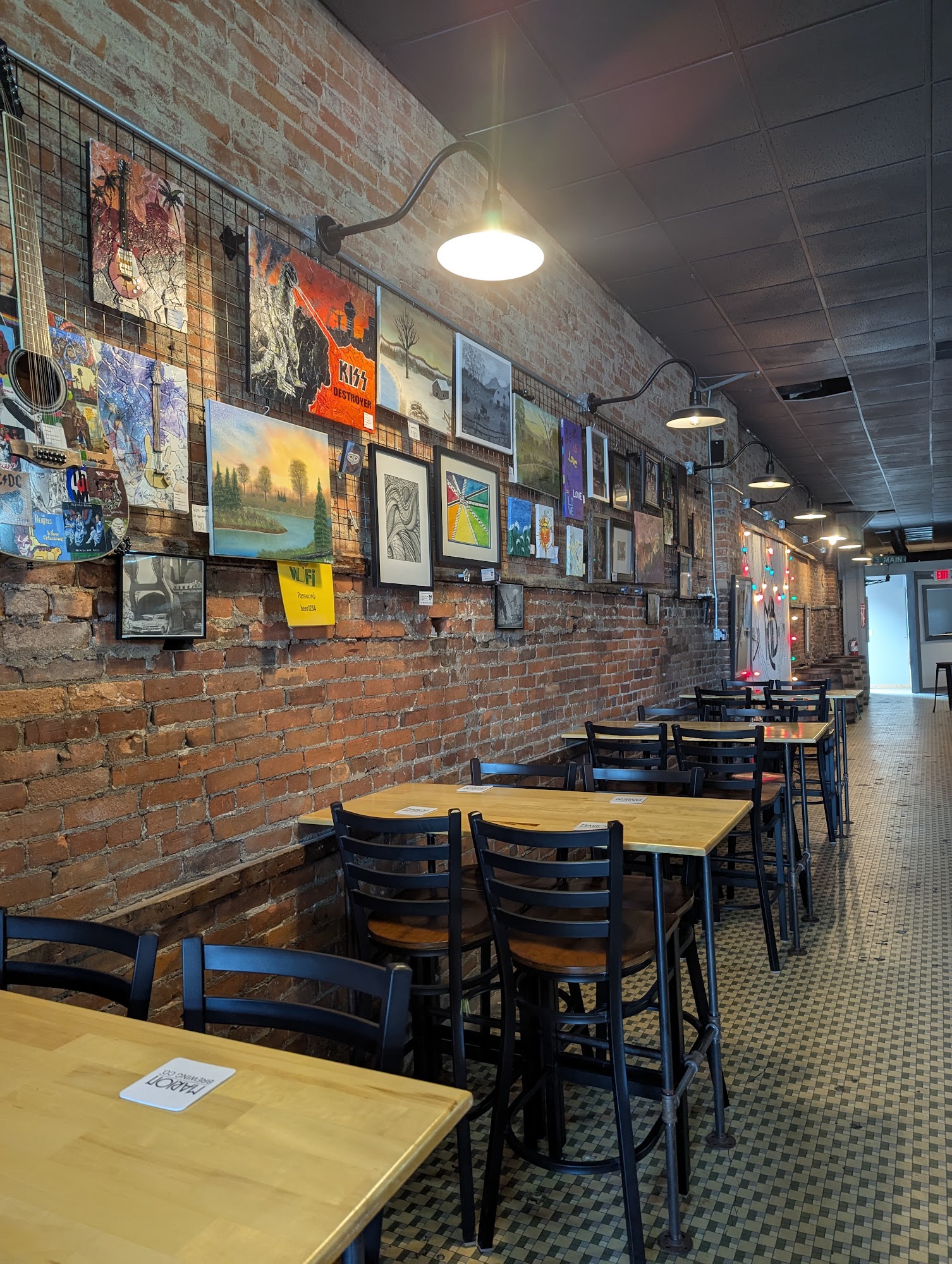 Marion Brewing Company Menu