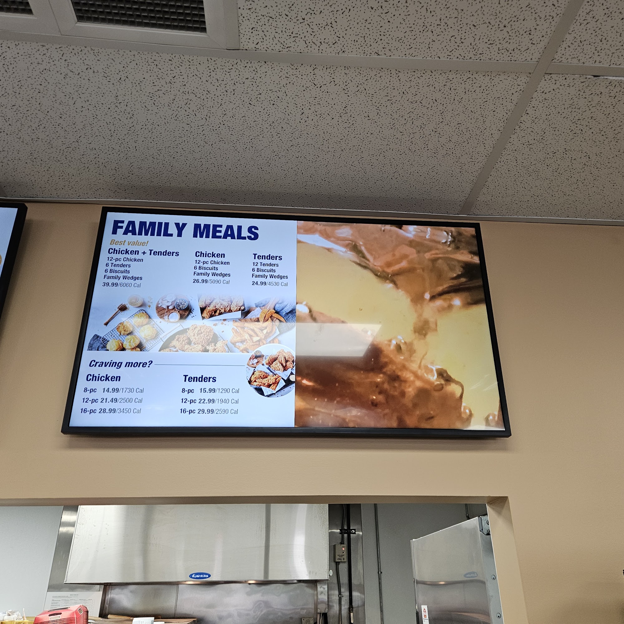 Krispy Krunchy Chicken Menu