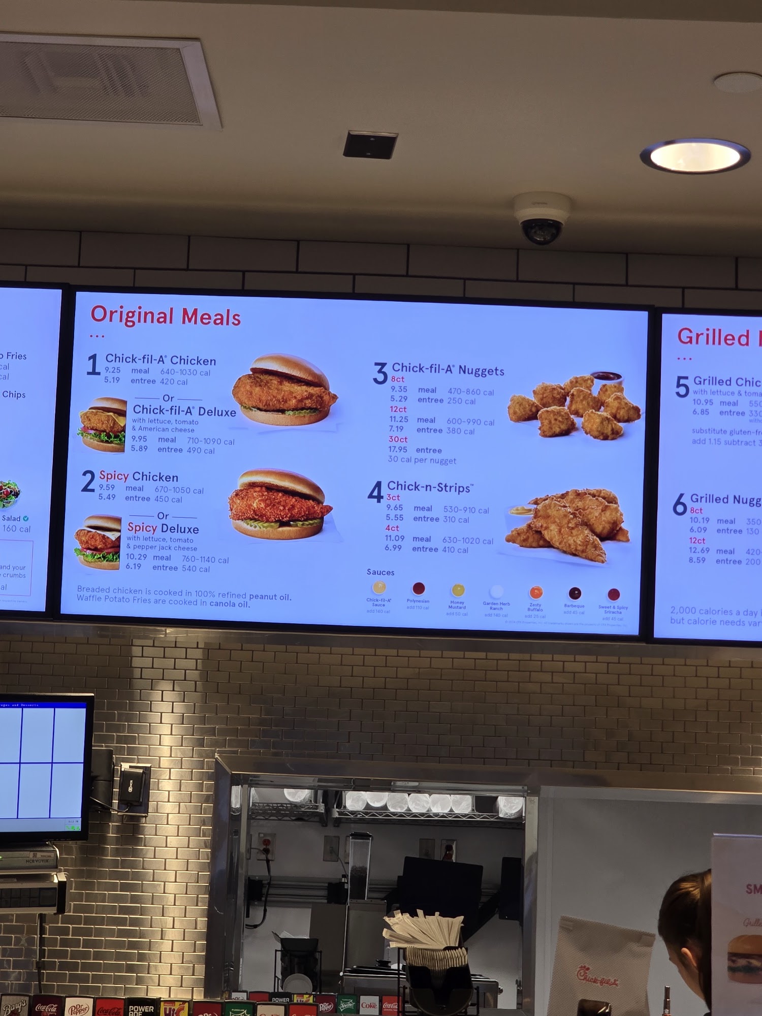 Chick-fil-A Menu