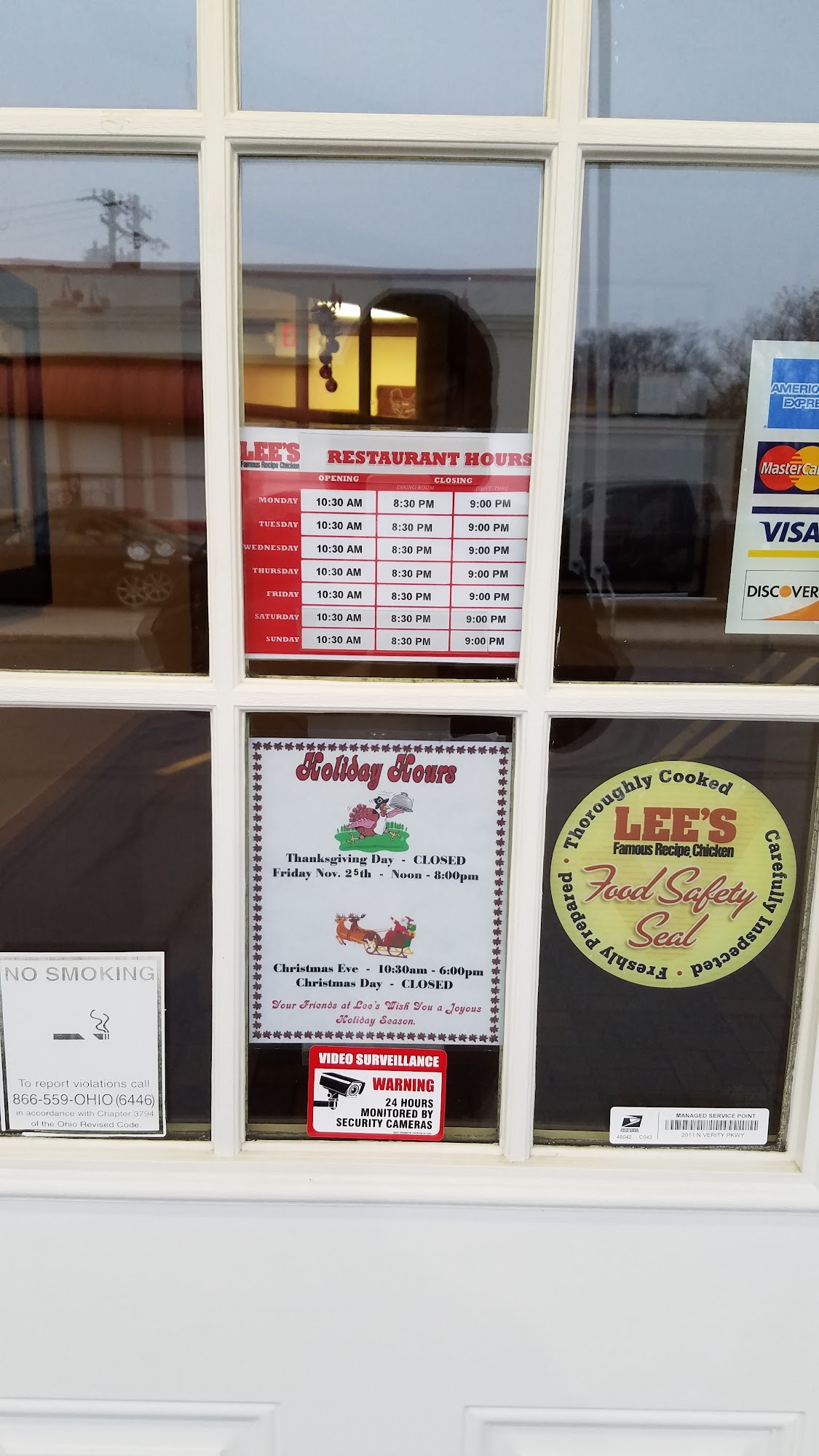 Lee's Famous Recipe Chicken Middletown