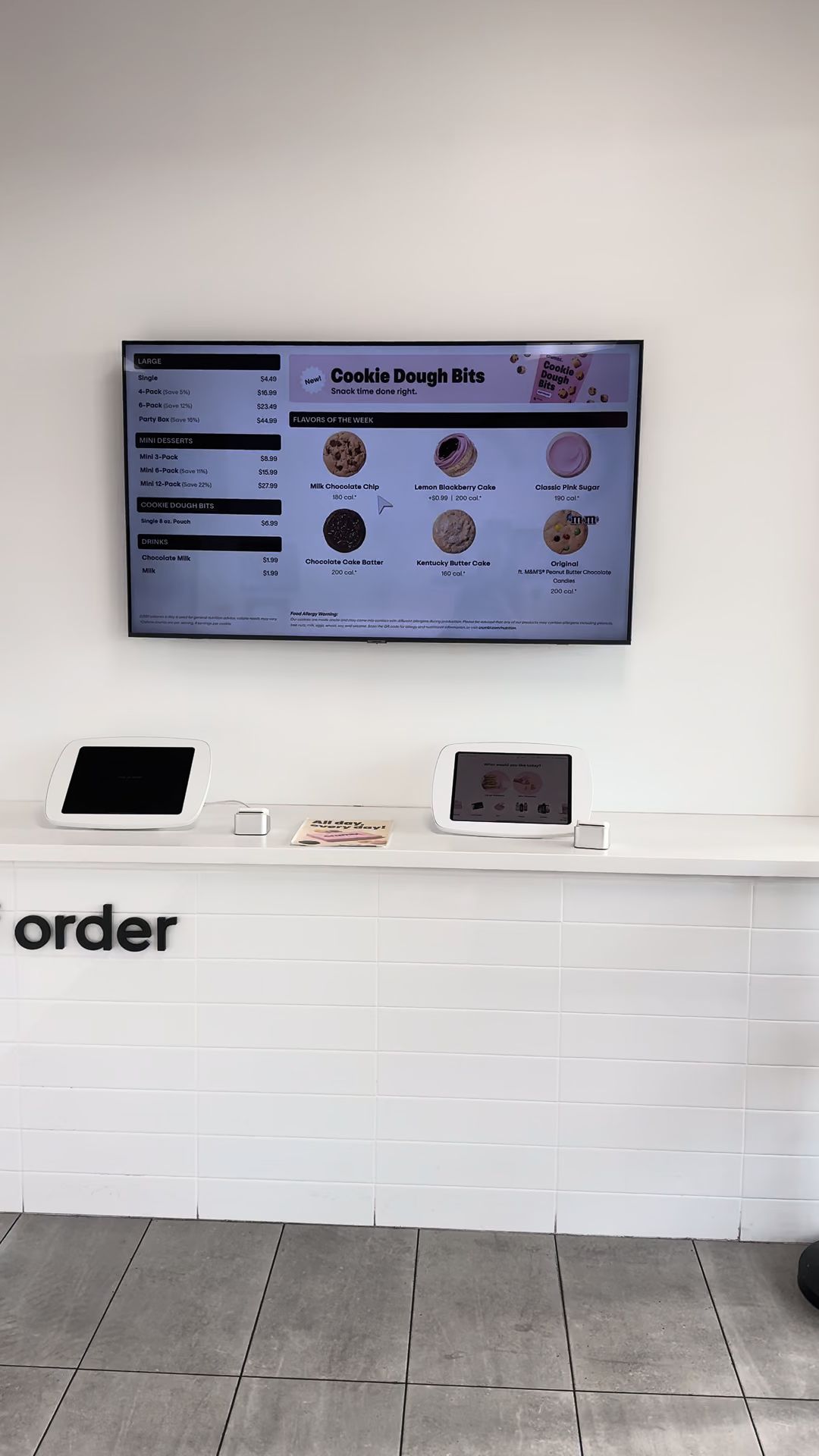 Crumbl - Milford Menu