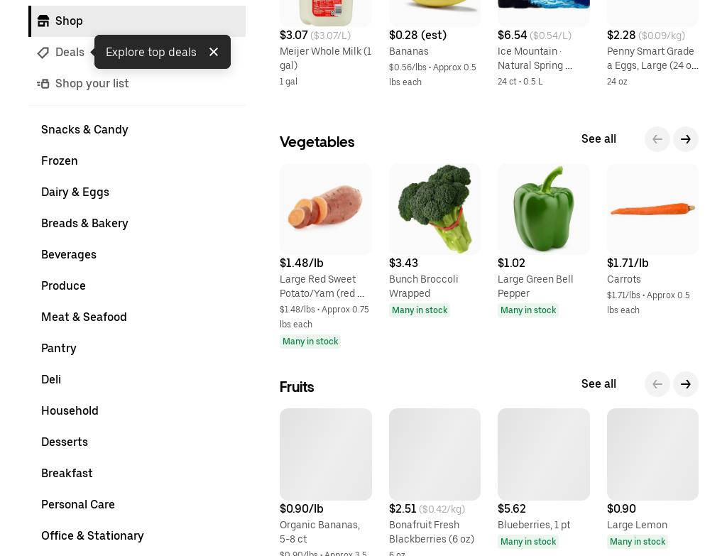 Starbucks Coffee Company Menu